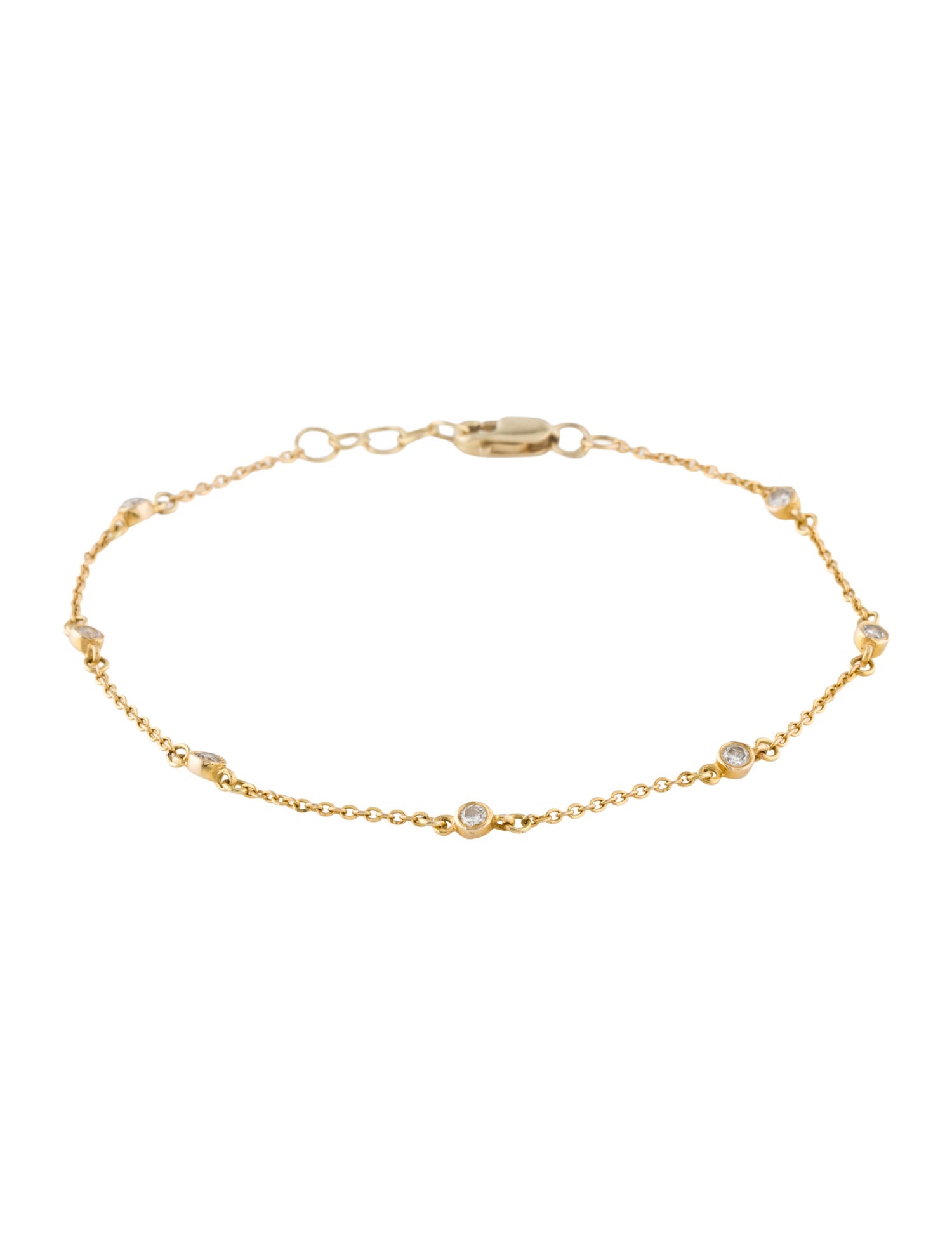 Bracelet 14K Diamond Link