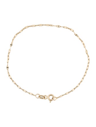 Bracelet 10K Thin Link Bracelet