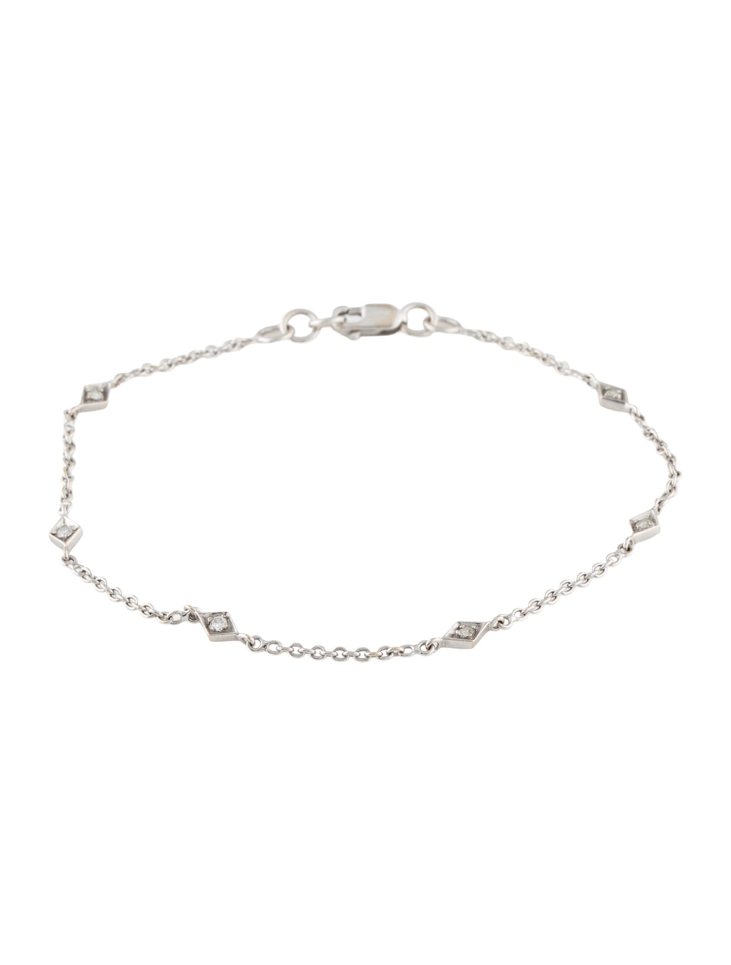 Bracelet 18K Diamond Link