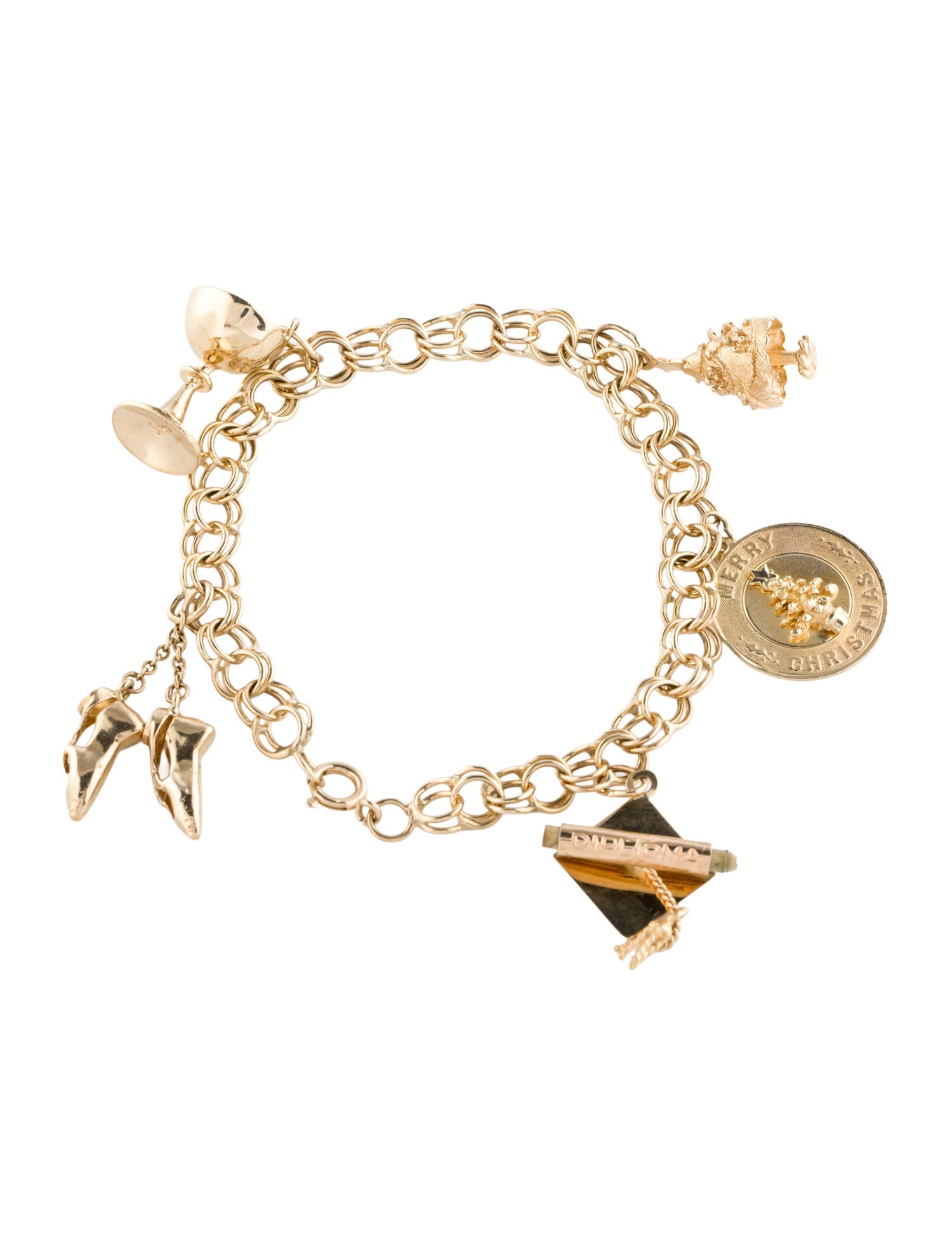 Bracelet 14K Charm