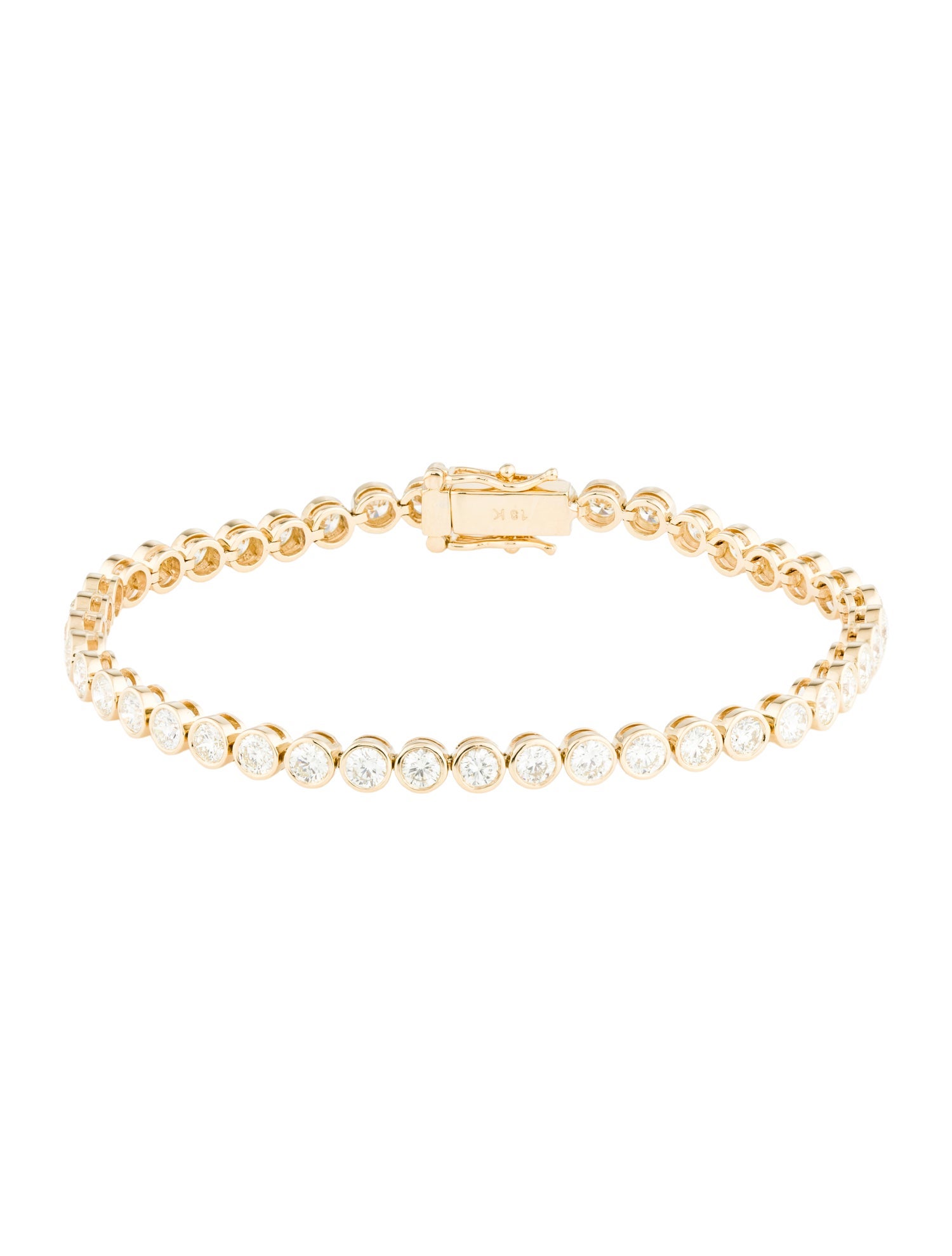 Bracelet 18K 4.60ctw Diamond Tennis