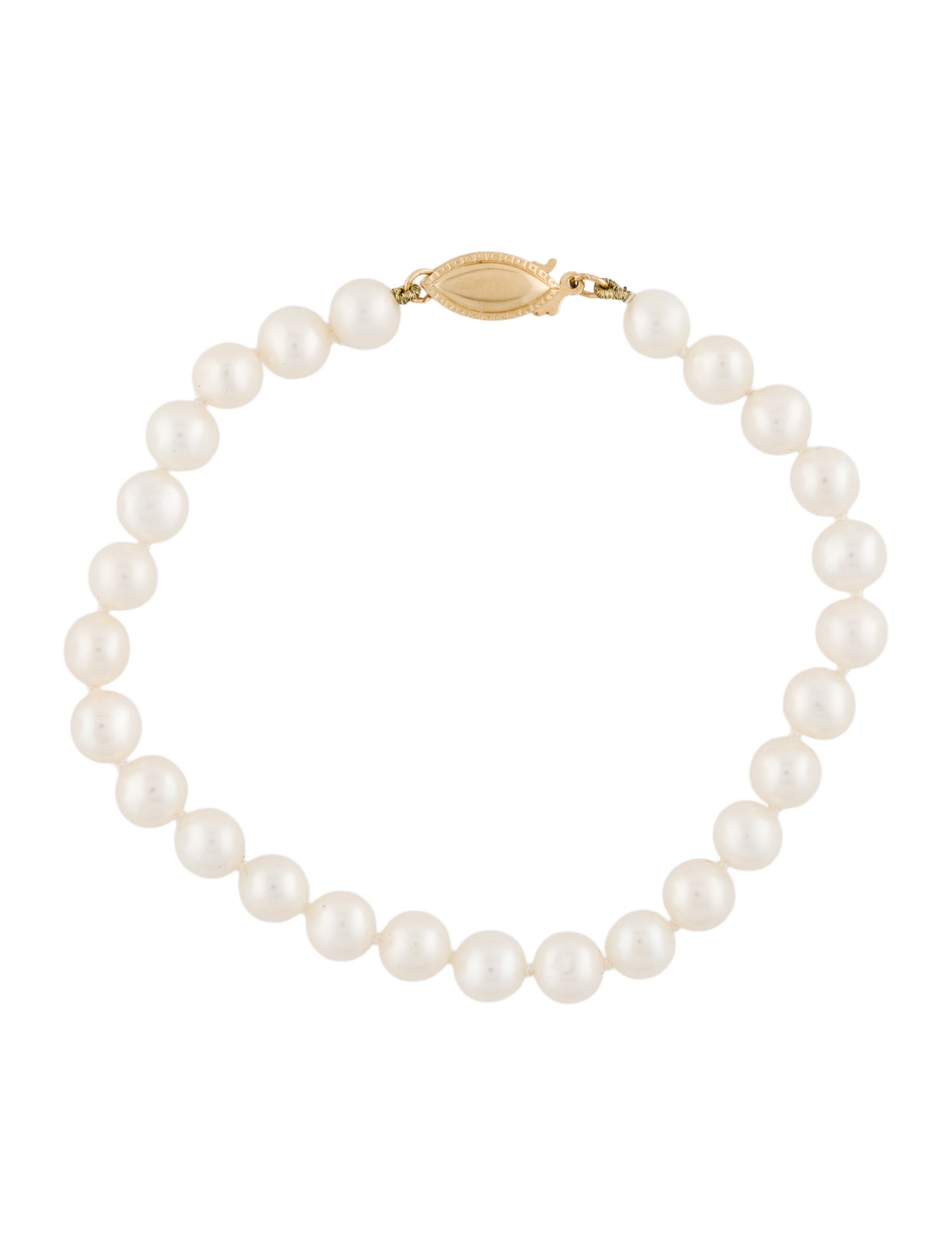 Bracelet 14K Pearl Strand