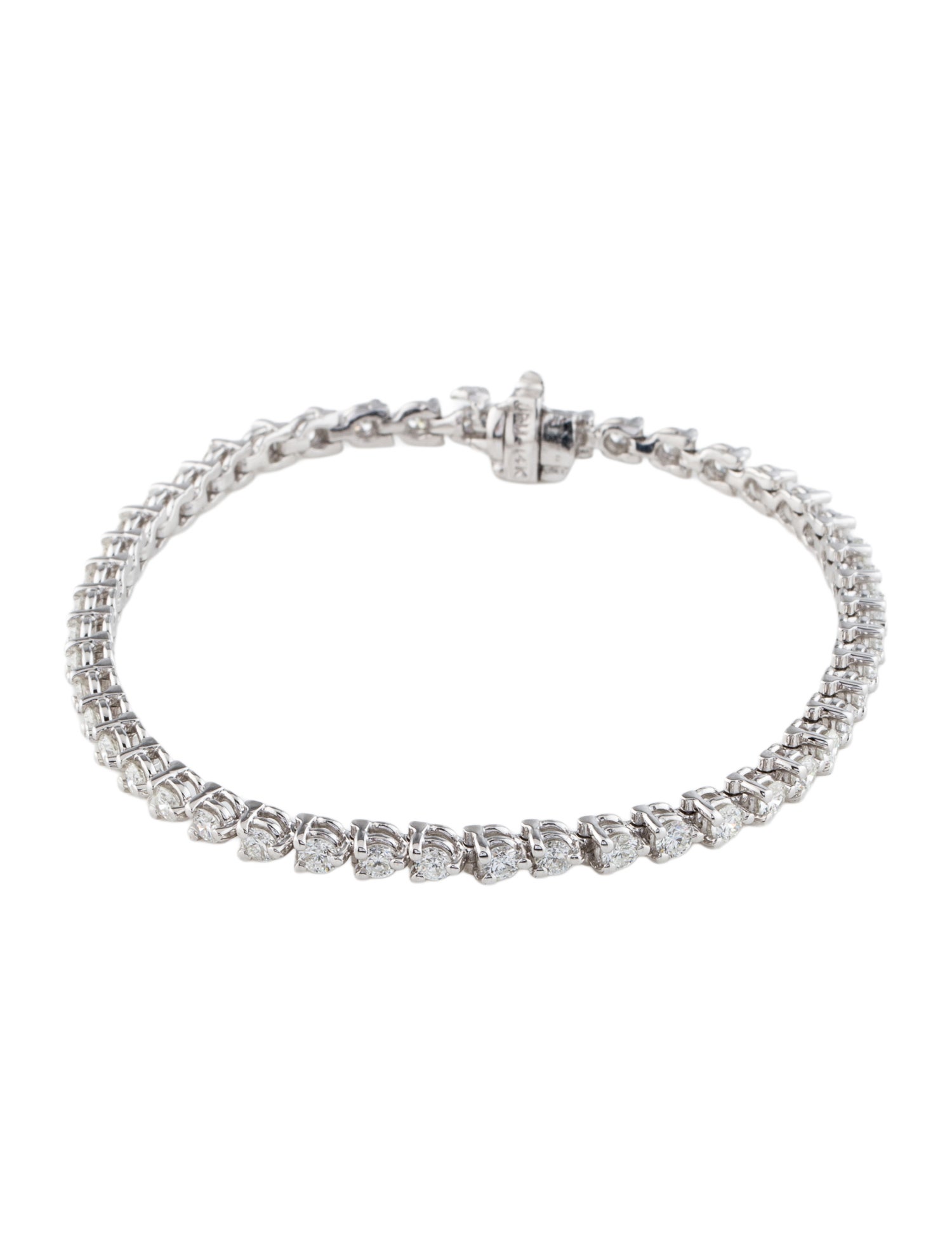 Bracelet 14K 3.00ctw Lab-Grown Diamond Link Bracelet