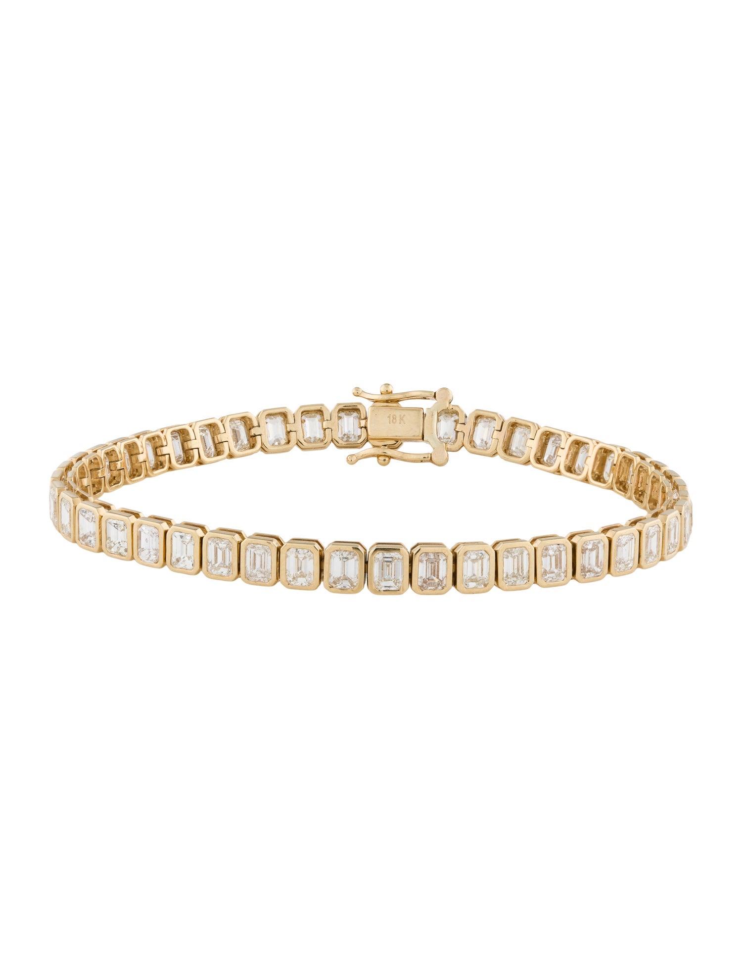 Bracelet 18K 8.96ctw Diamond Tennis Bracelet