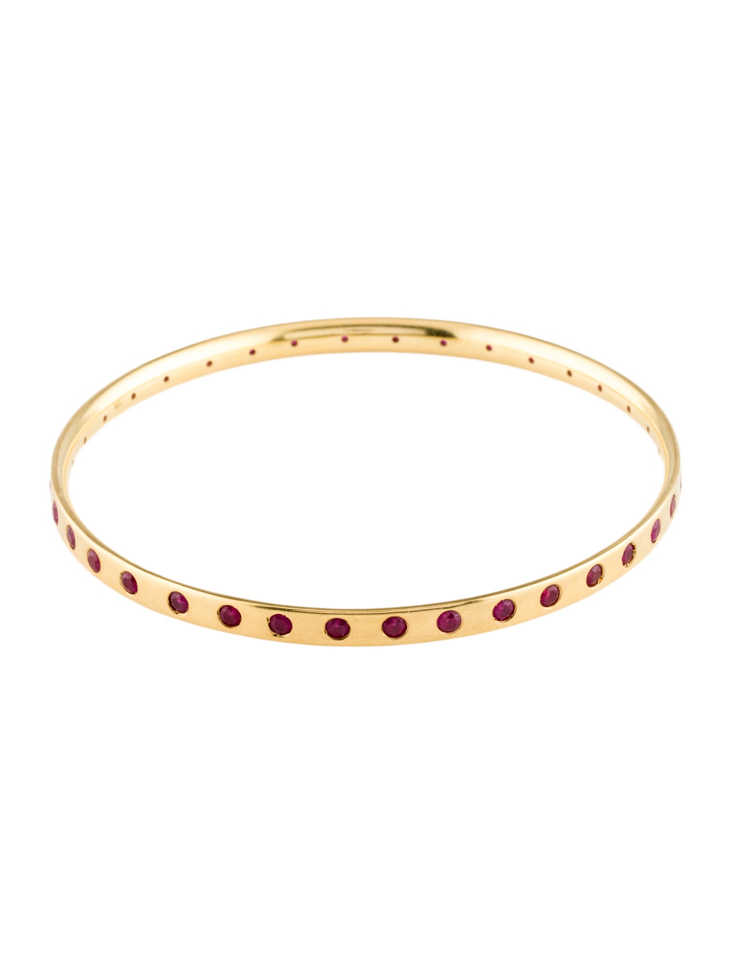 Bracelet 18K 1.76ctw Ruby Bangle