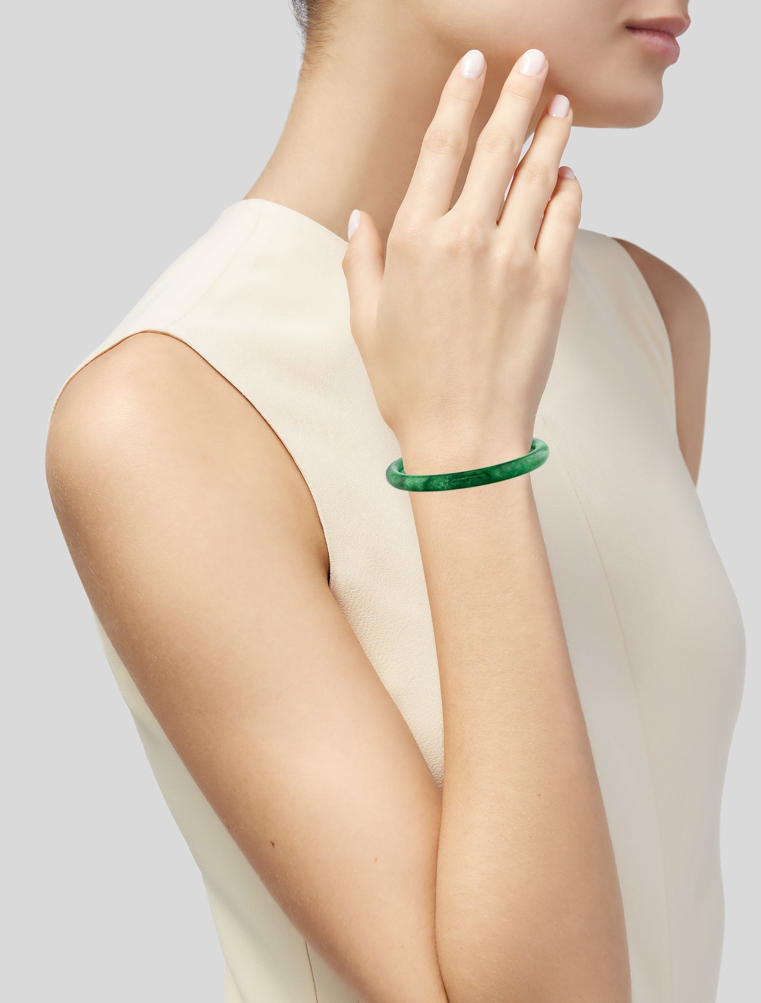 Bracelet Dyed Jadeite Bangle