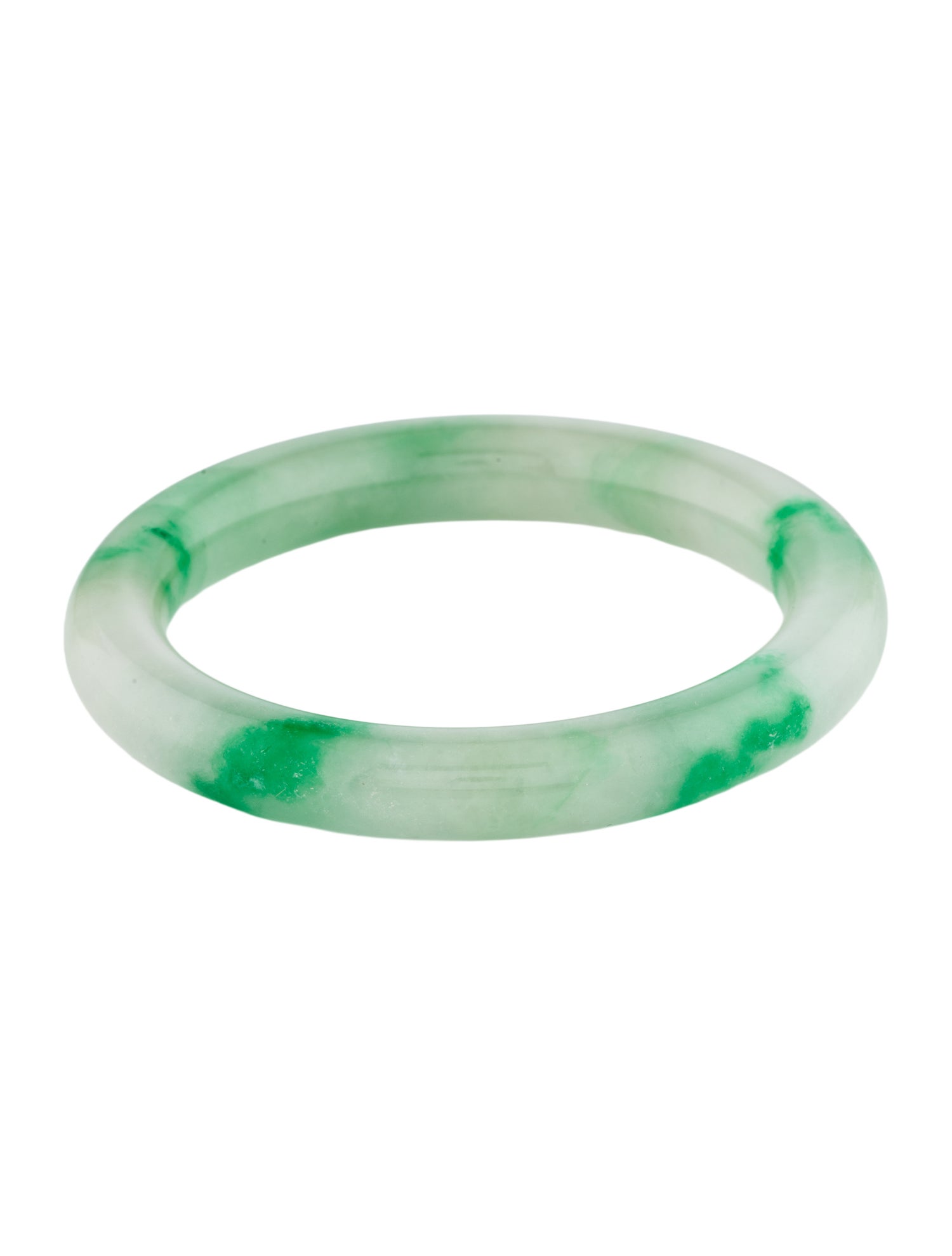 Bracelet Carved Jadeite Bangle