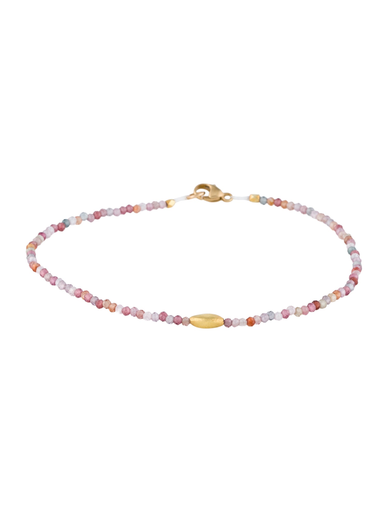 Bracelet Spinel & Zircon Bead Station