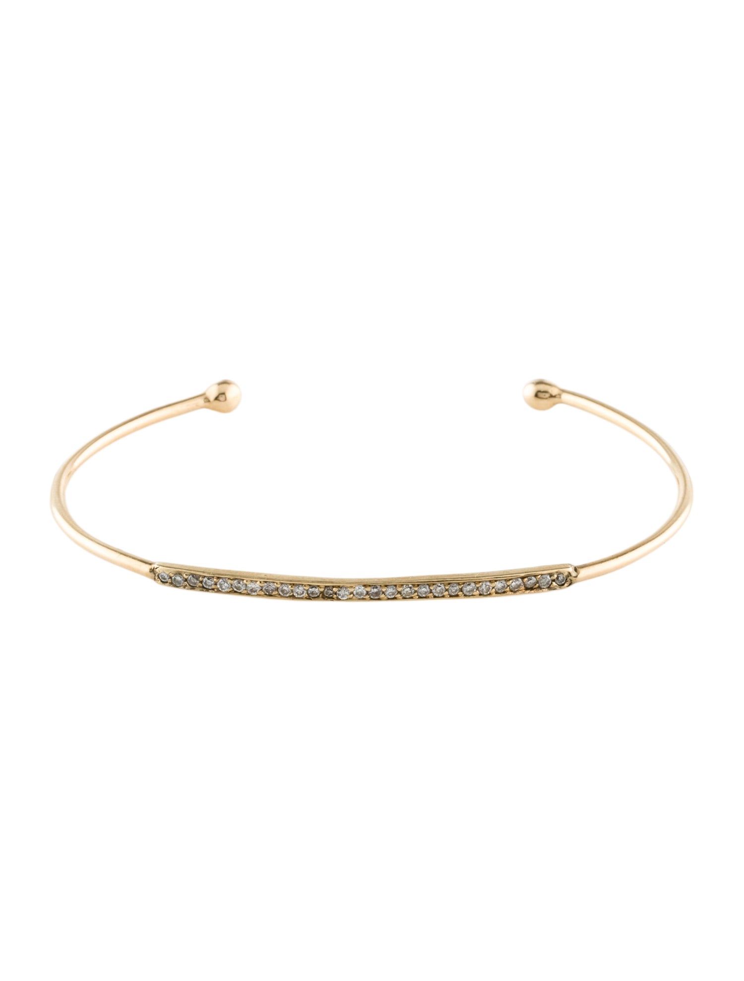 Bracelet 14K Diamond Cuff
