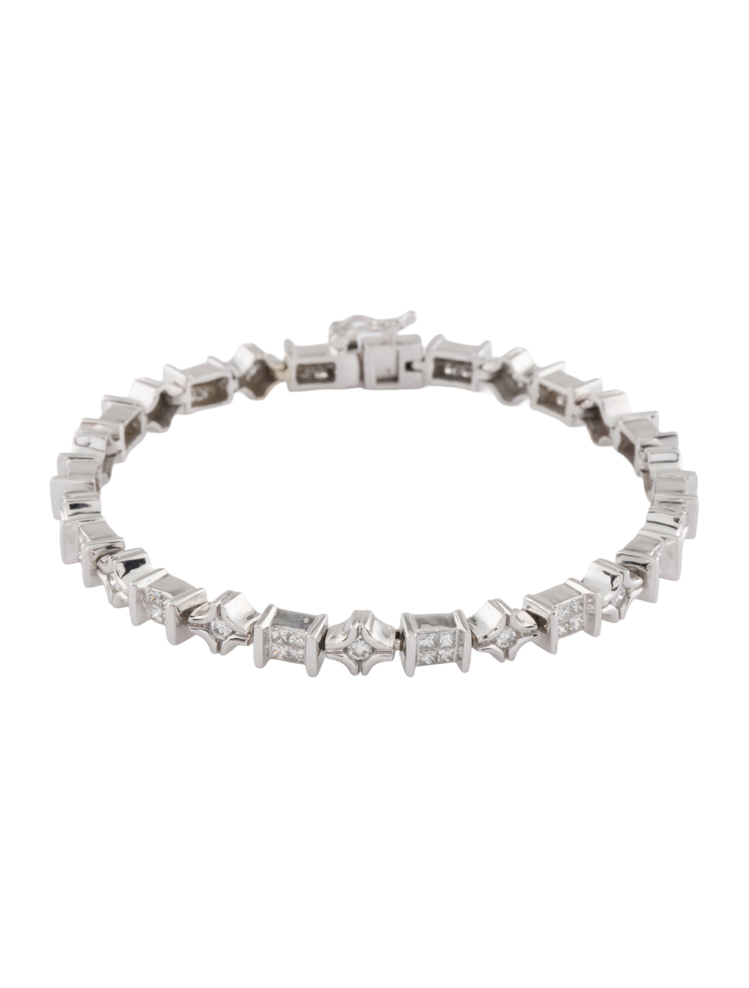 Bracelet 14K 2.20ctw Diamond Link