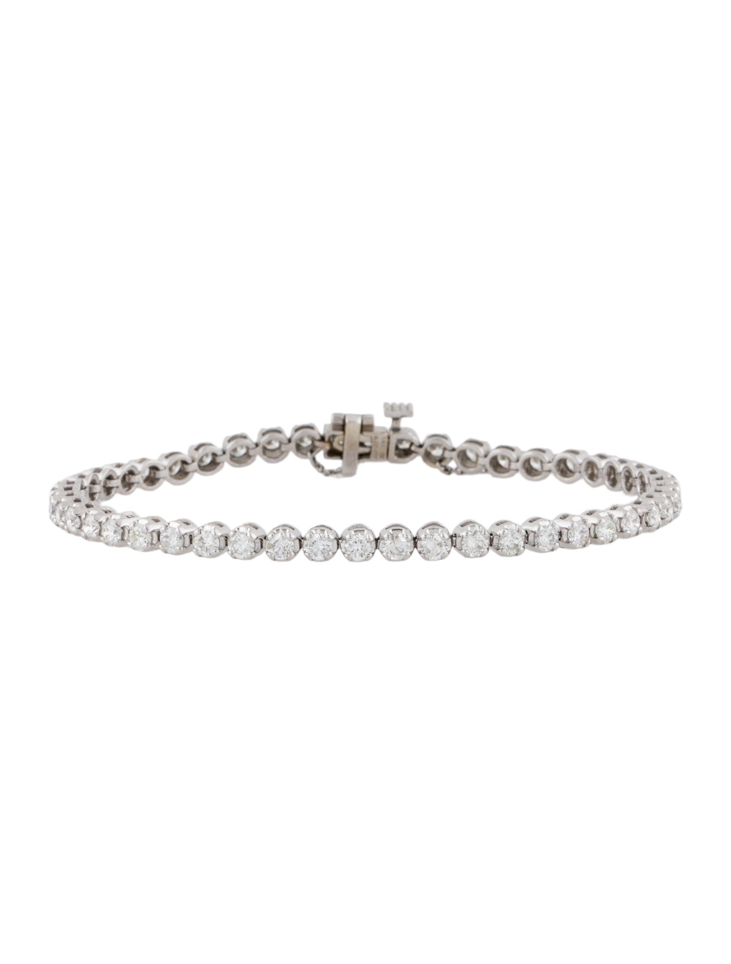 Bracelet 14K 4.00ct Diamond Tennis
