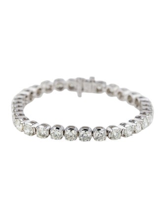 Bracelet 14K 12.40ctw Diamond Tennis Bracelet