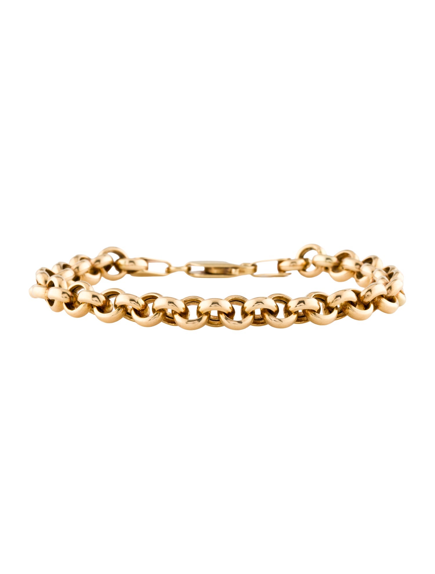 Bracelet 14K Rolo Link