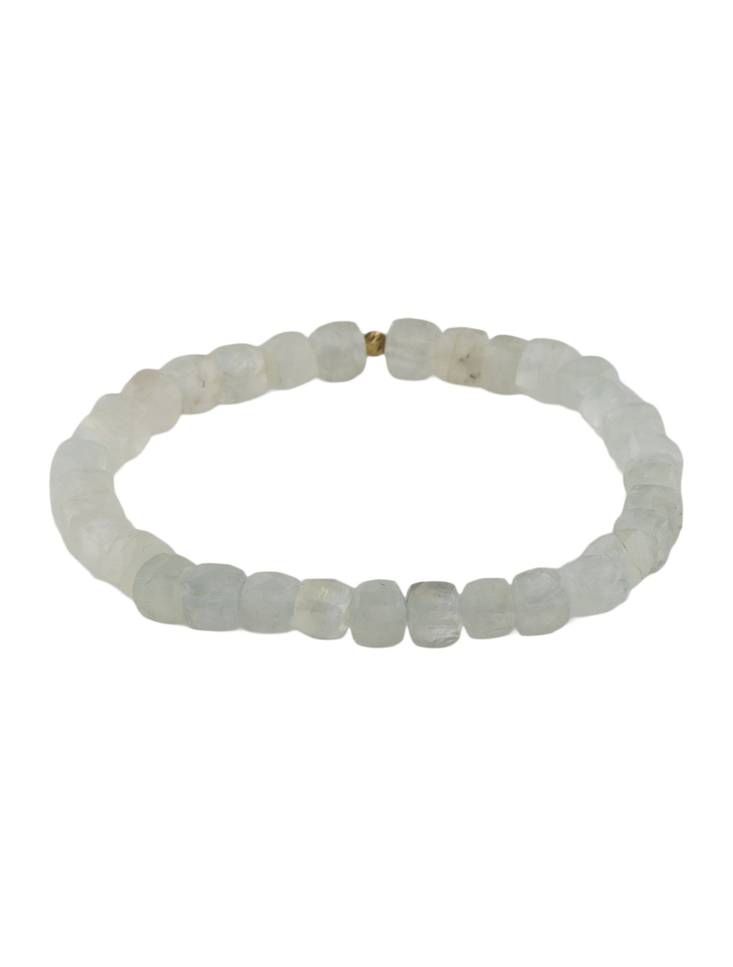 Bracelet 14K Moonstone Bead Flexible