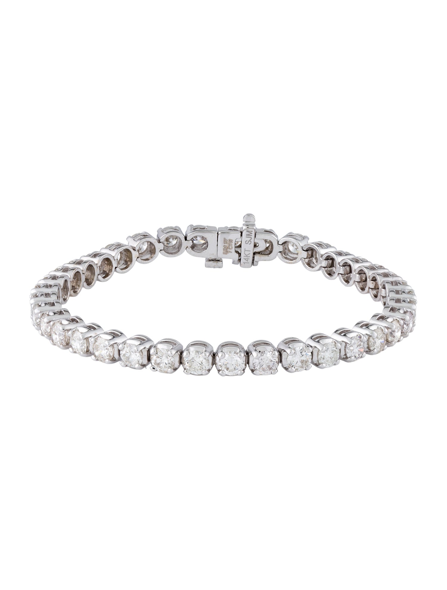 Bracelet 14K 7.00ctw Diamond Tennis