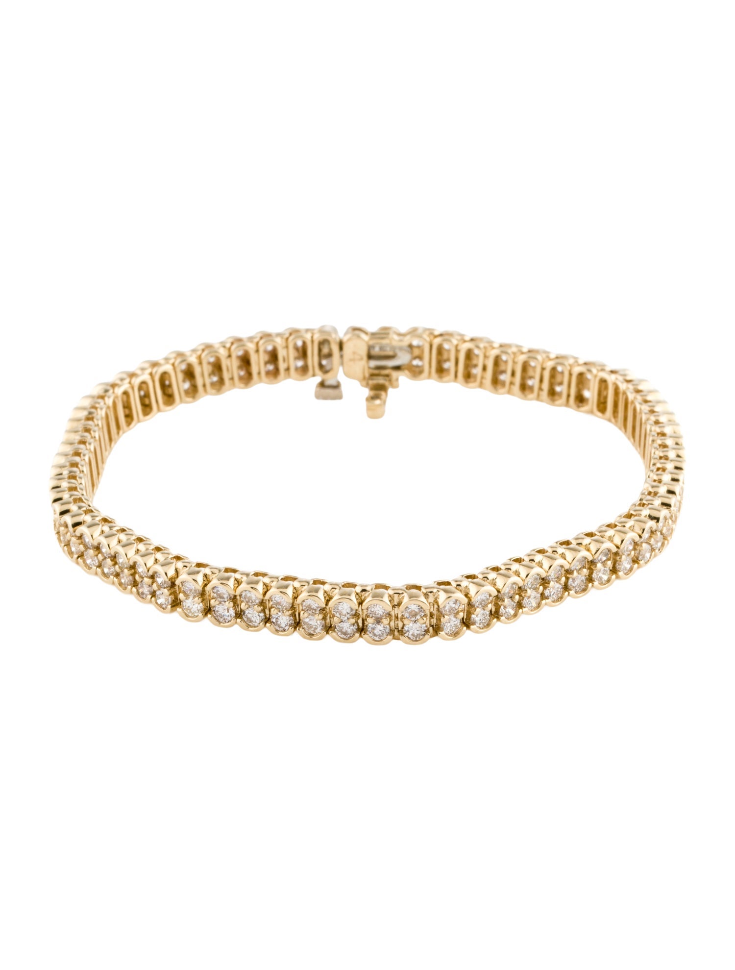 Bracelet 14K 4.00ctw Diamond Tennis