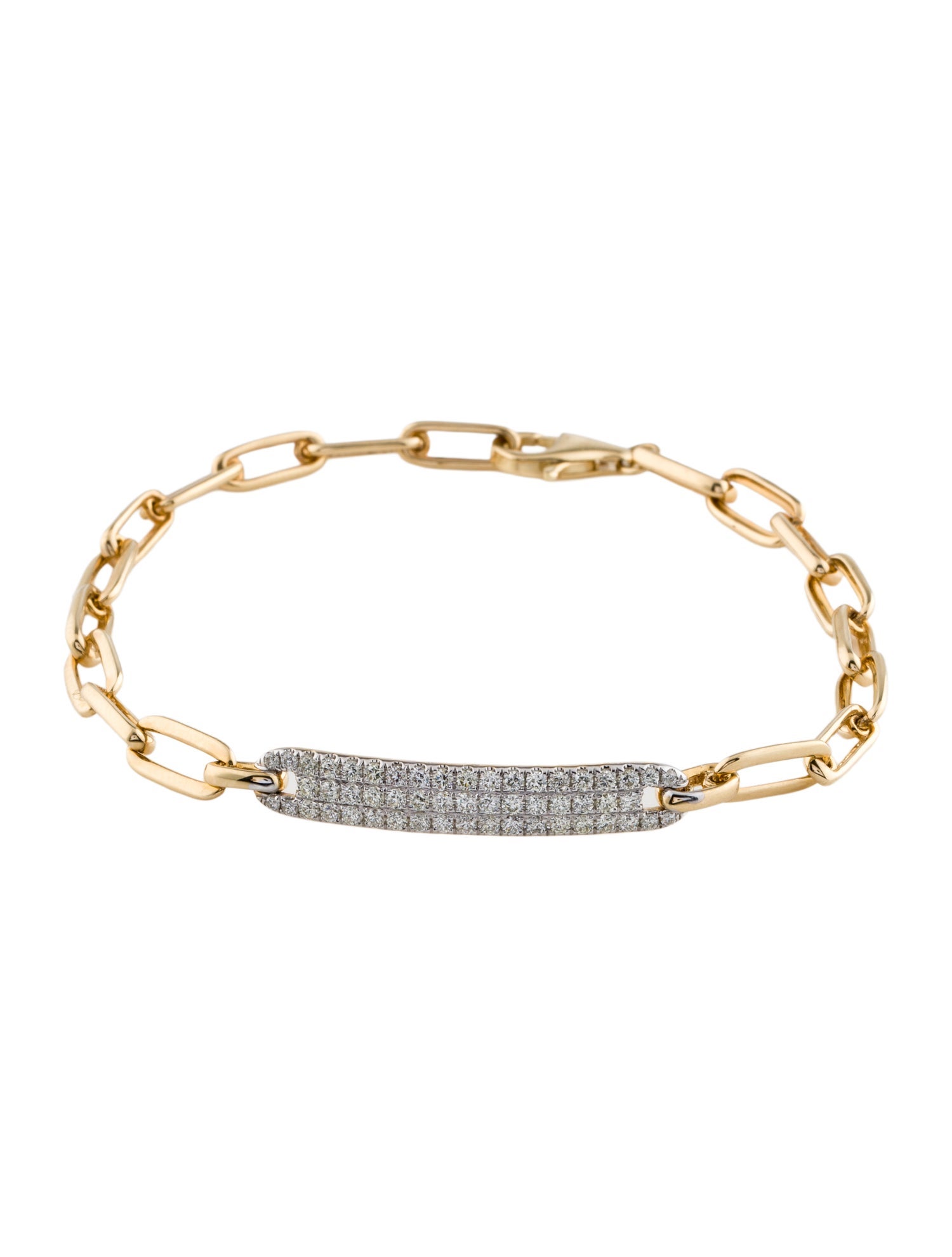 Bracelet 14K Diamond Link