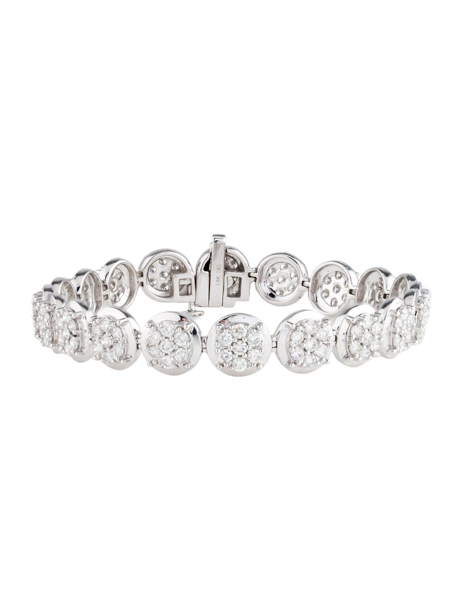 Bracelet 14K 5.00ctw Diamond Link
