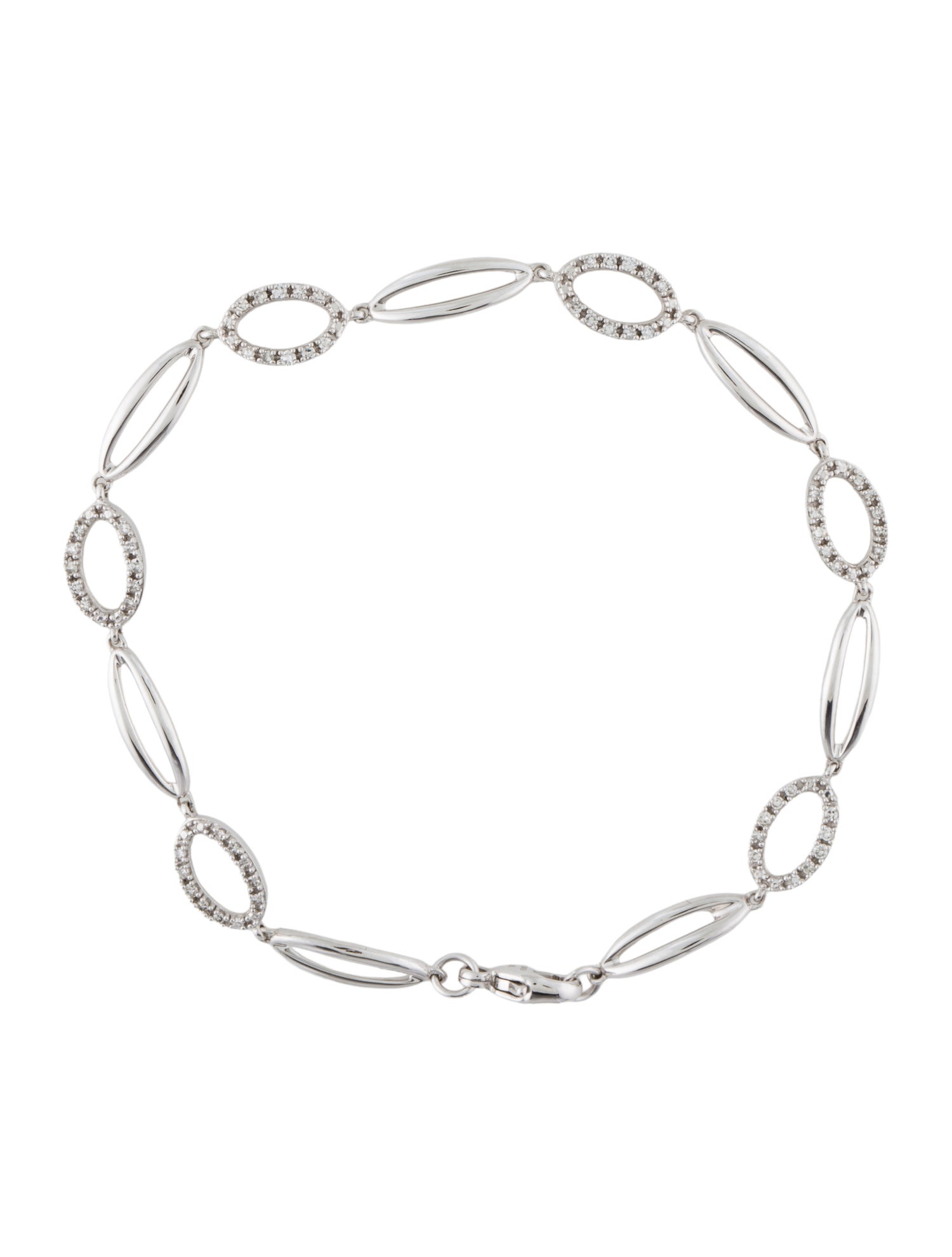 Bracelet 14K DIamond Link