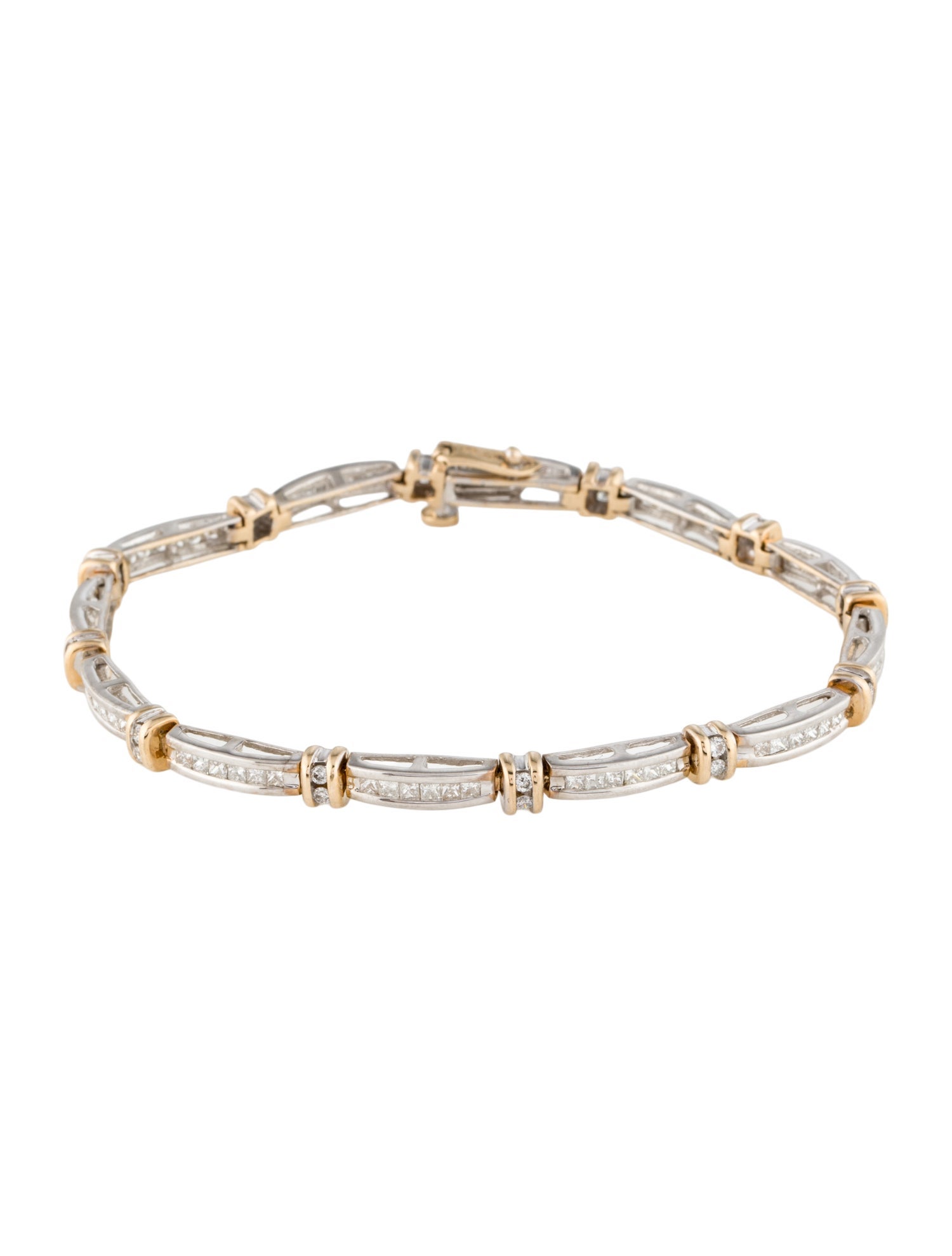 Bracelet 14K 2.00ctw Diamond Link