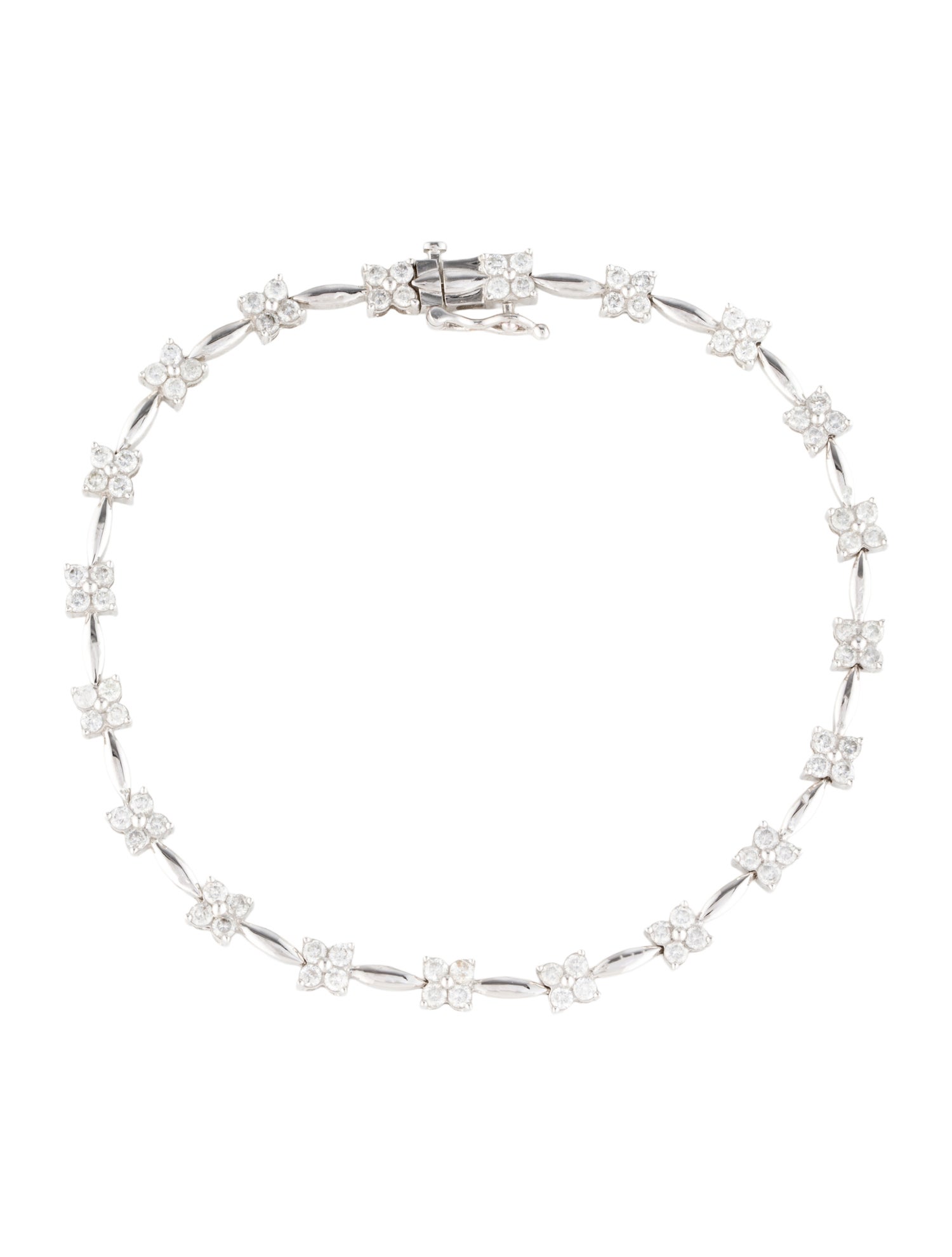 Bracelet 14K 2.30ctw Diamond Station