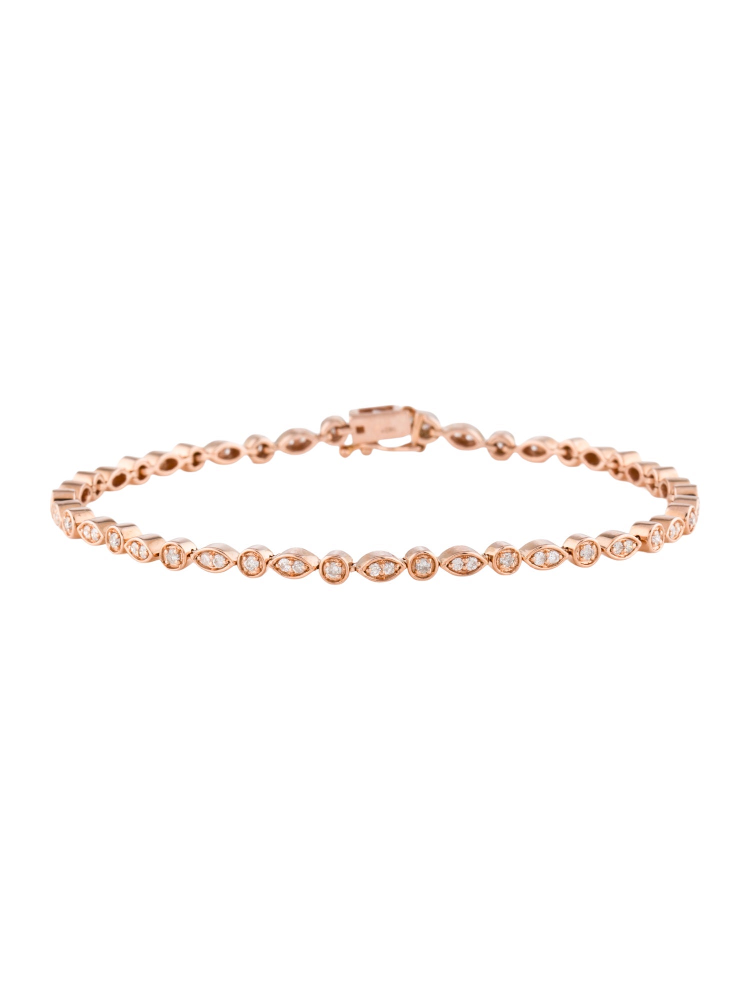 Bracelet 14K Diamond Link