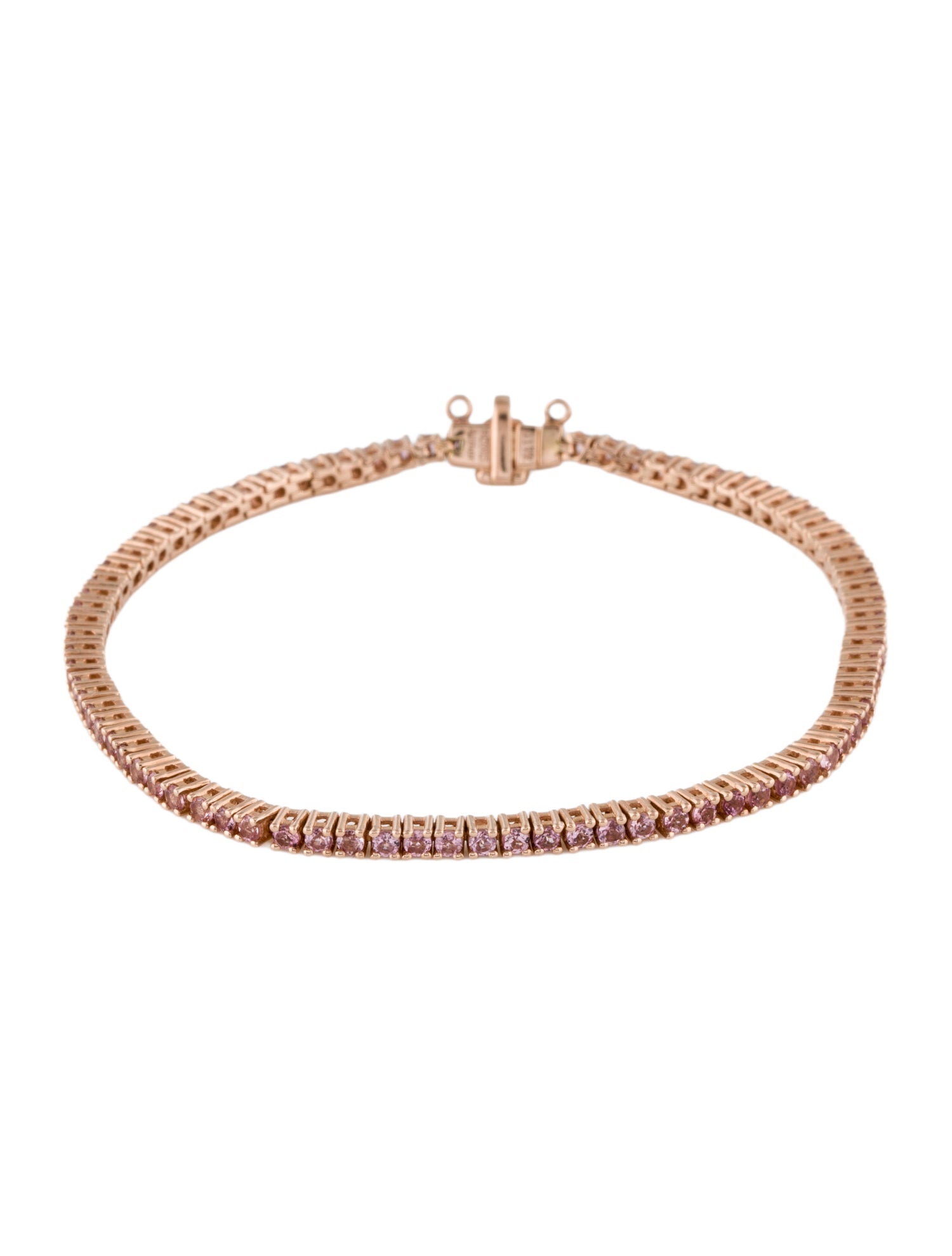 Bracelet 14K Tourmaline Line