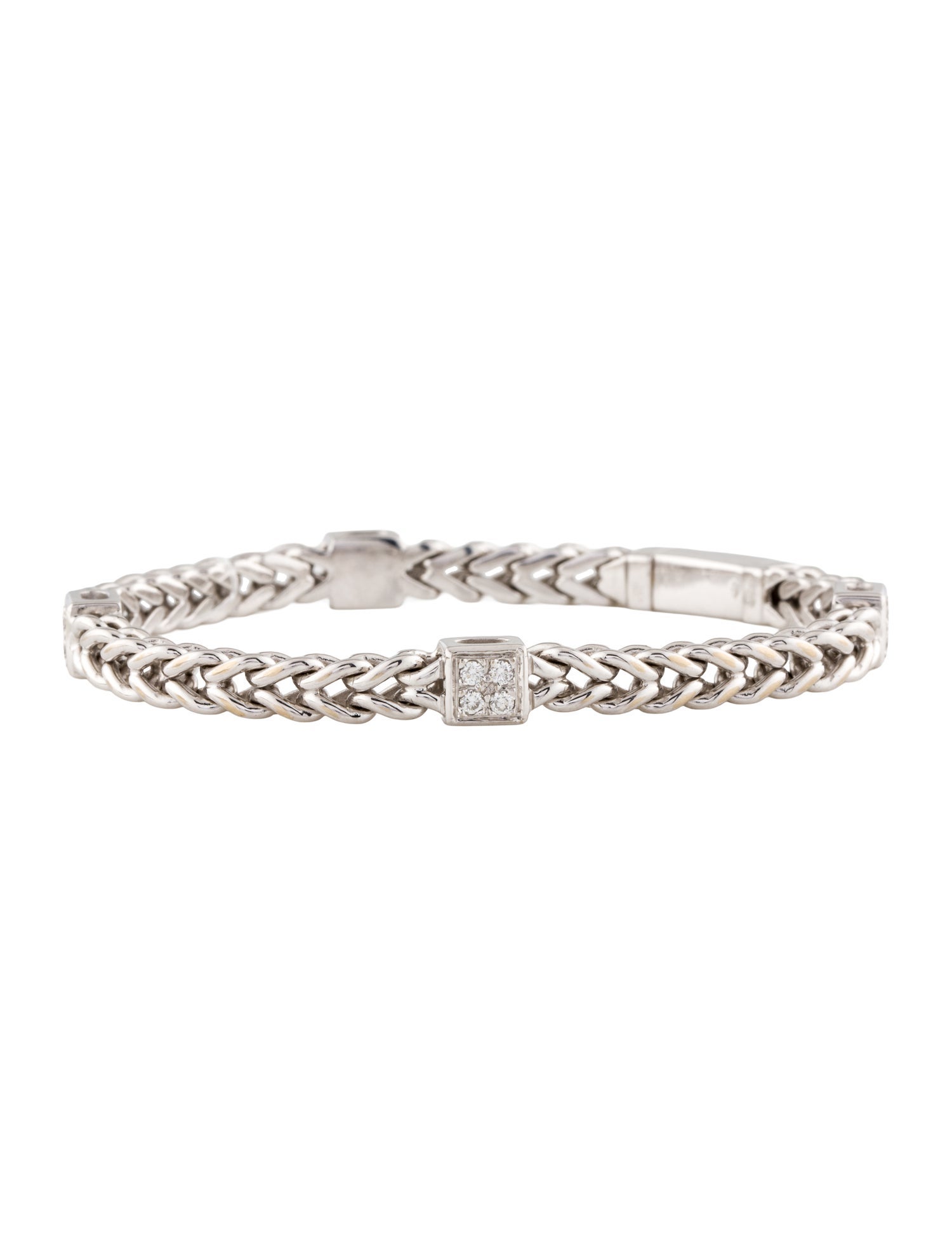 Bracelet 14K Diamond Station