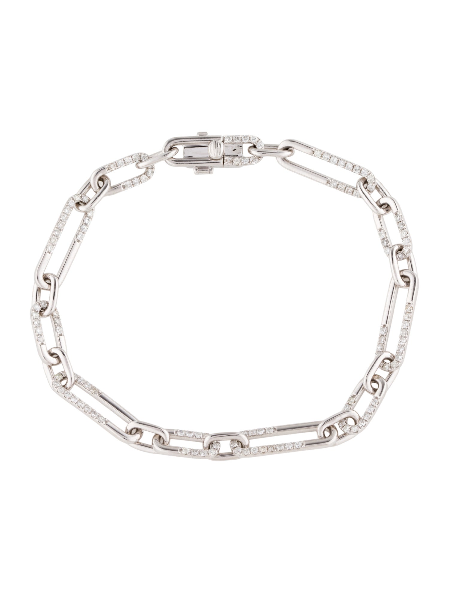Bracelet 14K 1.04ctw Diamond Link Bracelet
