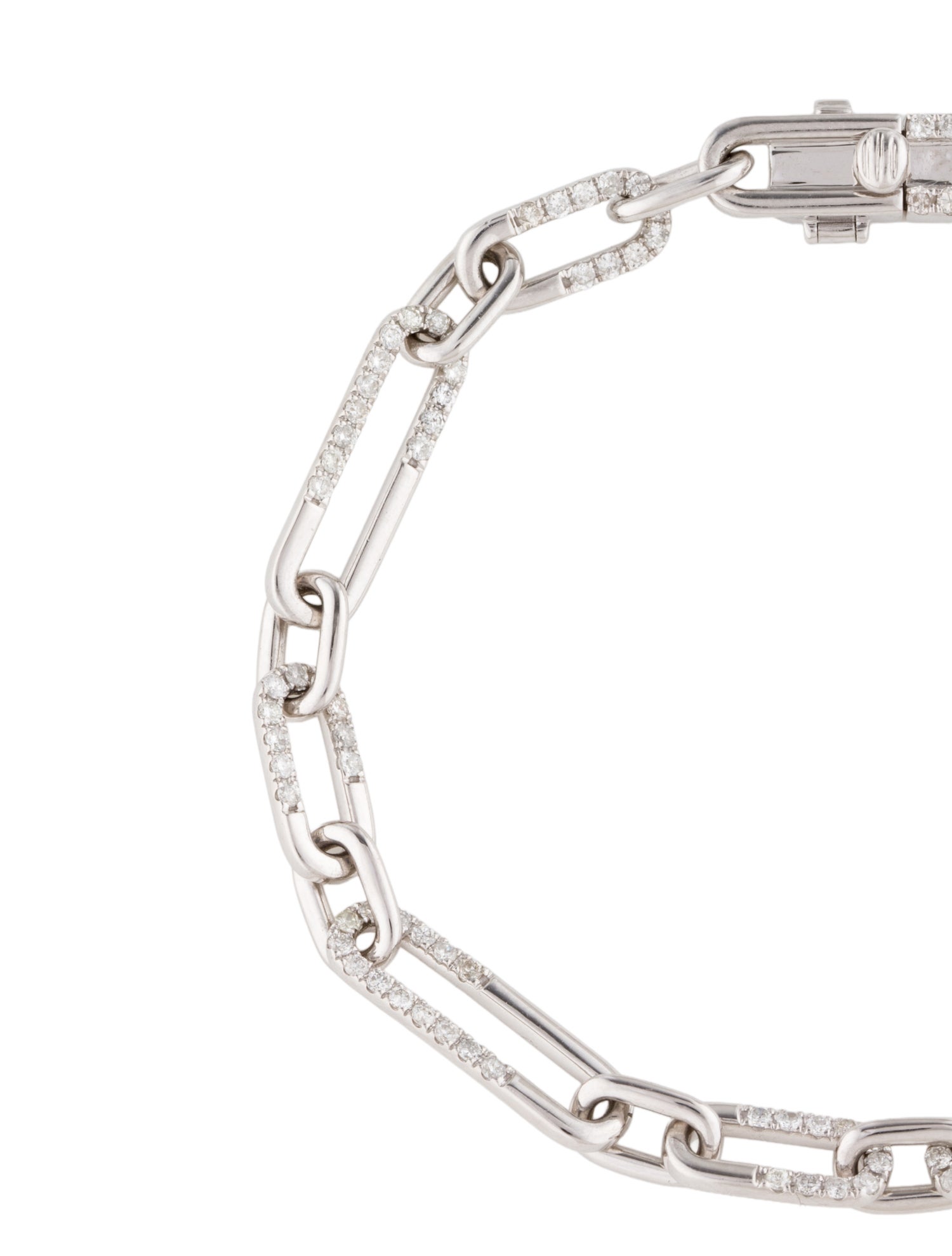 Bracelet 14K 1.04ctw Diamond Link Bracelet