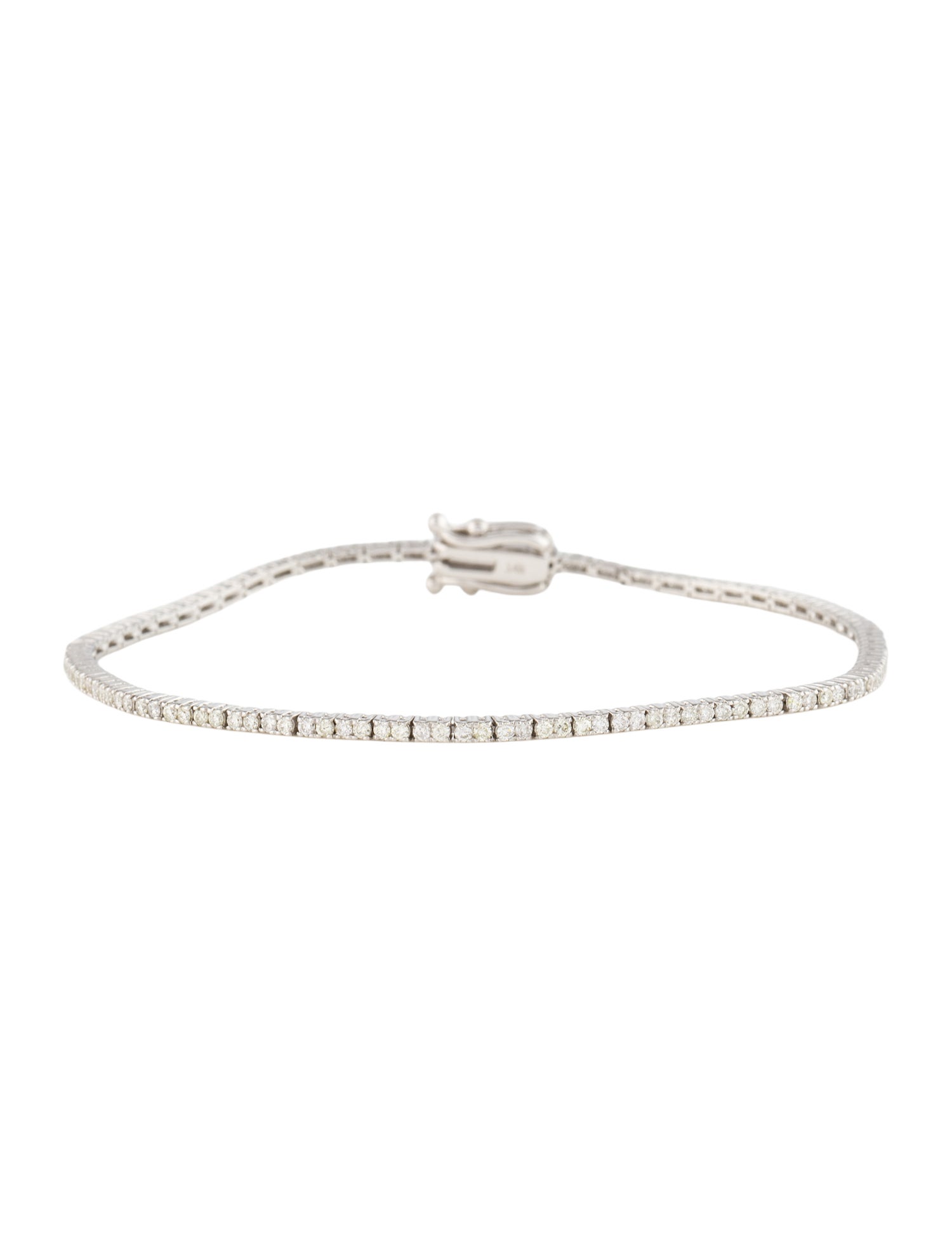 Bracelet 14K 1.25ctw Diamond Link Bracelet