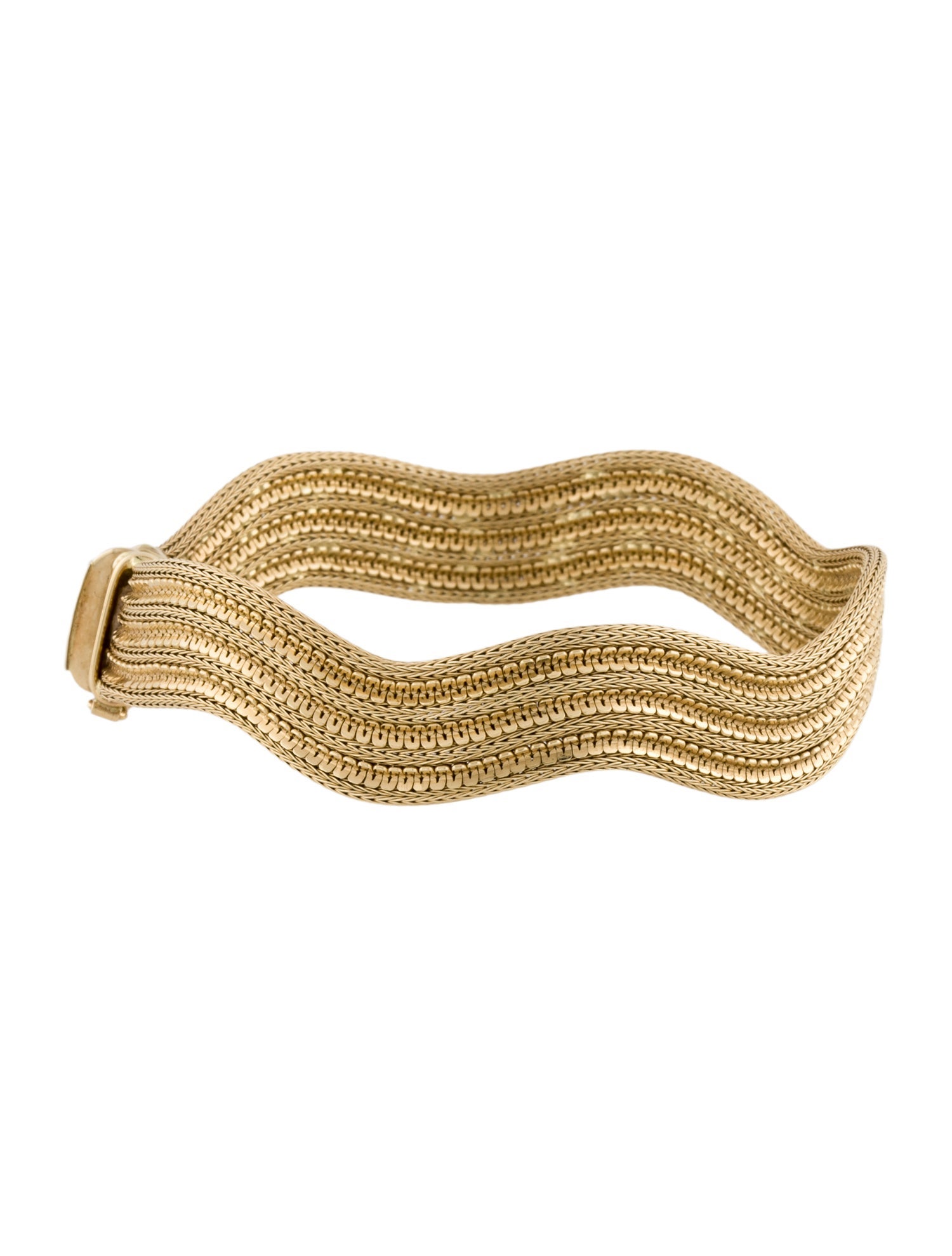 Bracelet 14K Woven Link