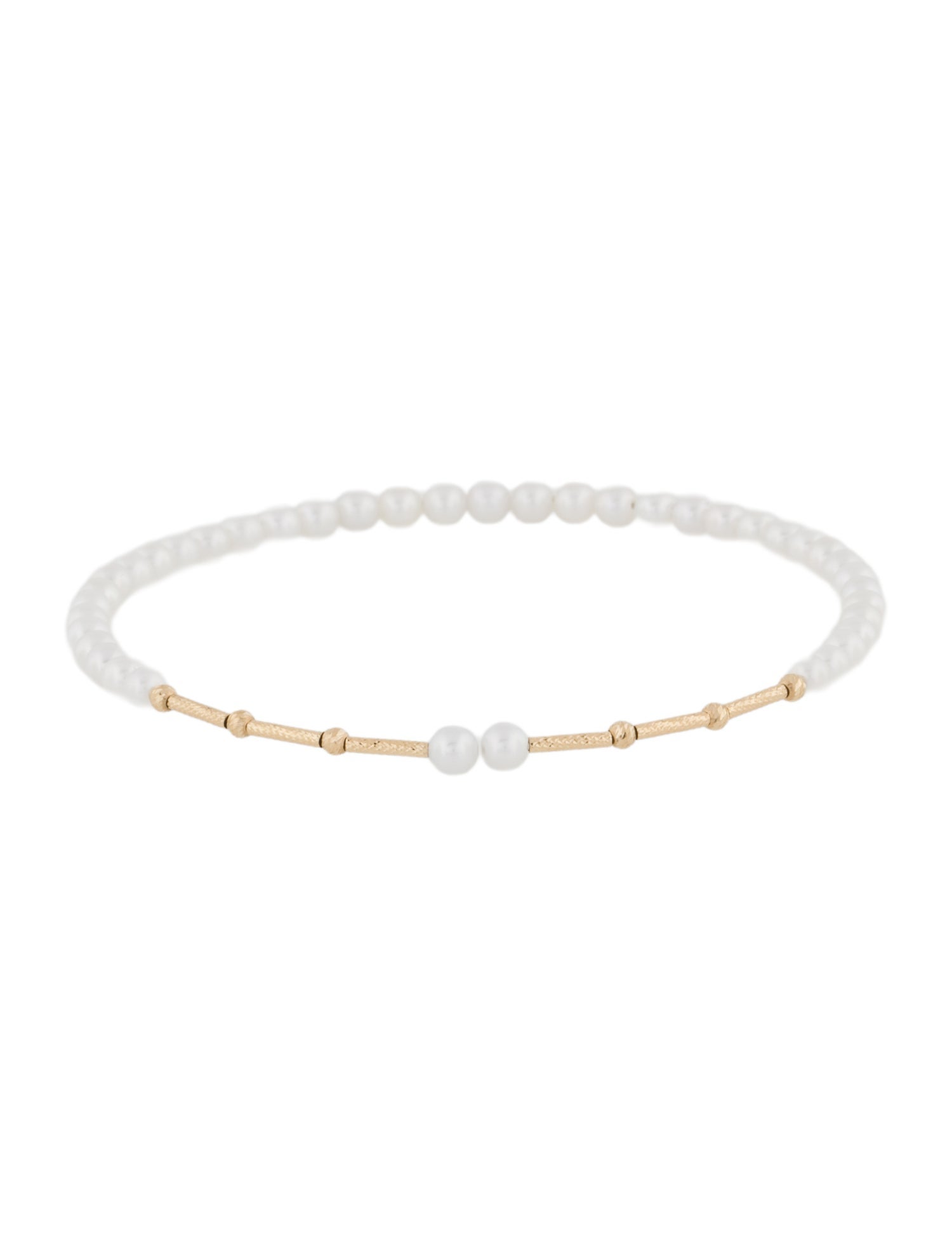 Bracelet 18K Pearl Cuff