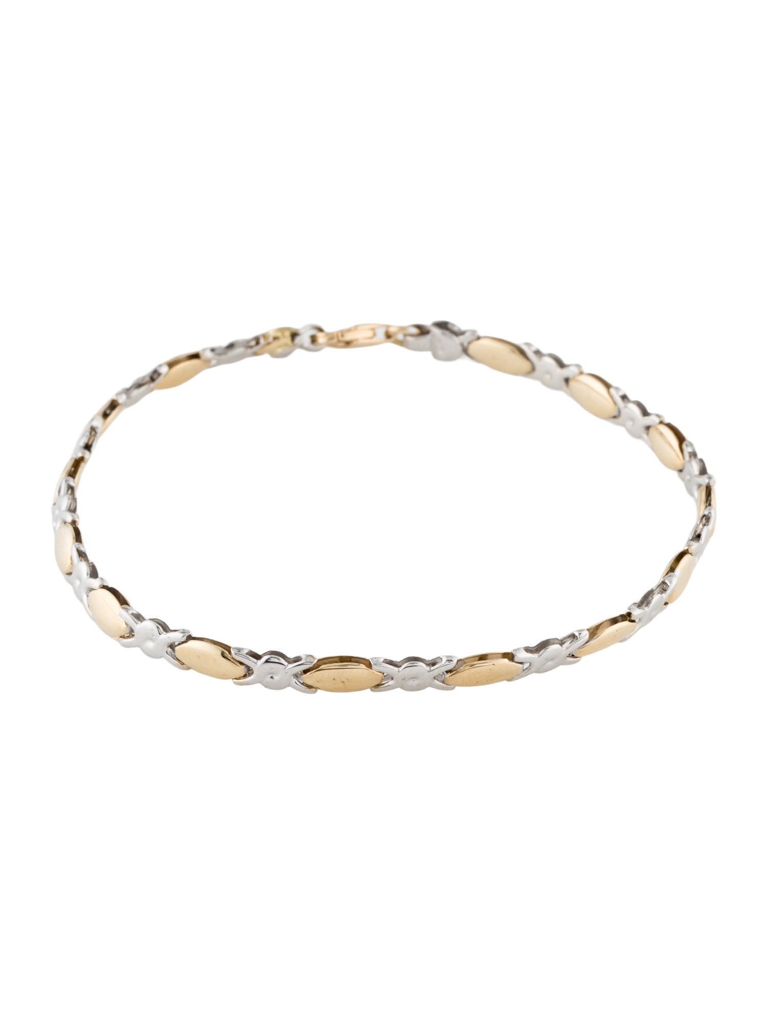 Bracelet 14K Two-Tone Link