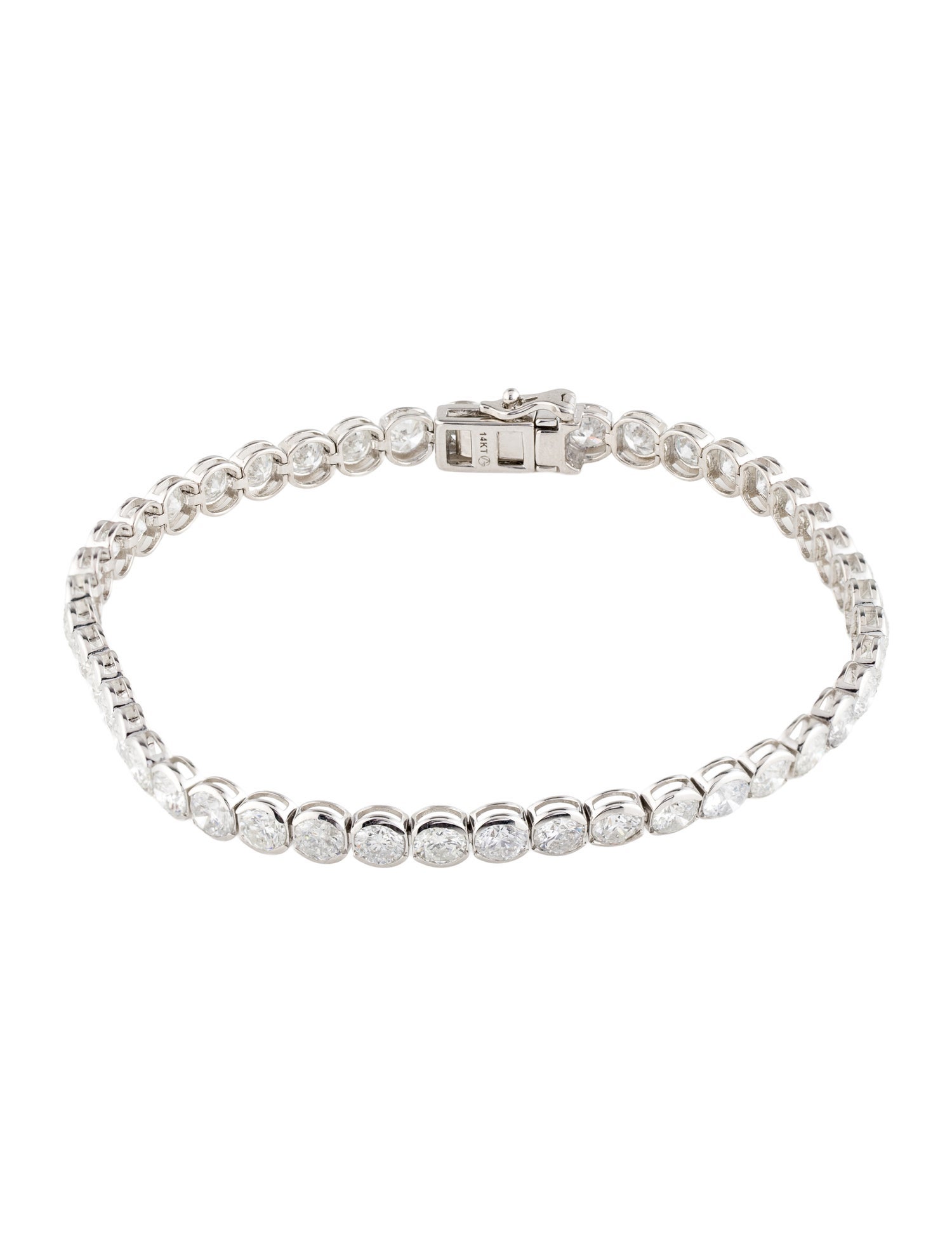 Bracelet 14K 8.70ctw Diamond Link