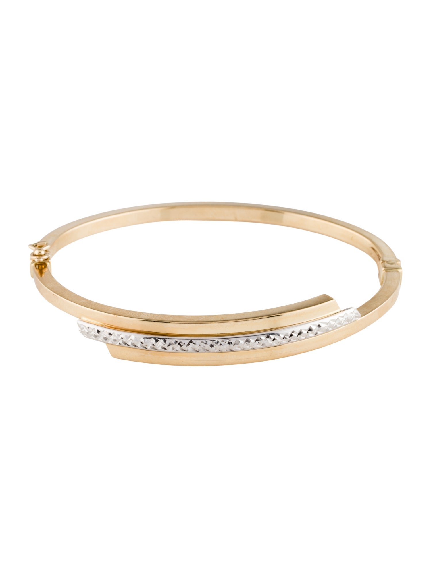 Bracelet 14K Hinged Bangle