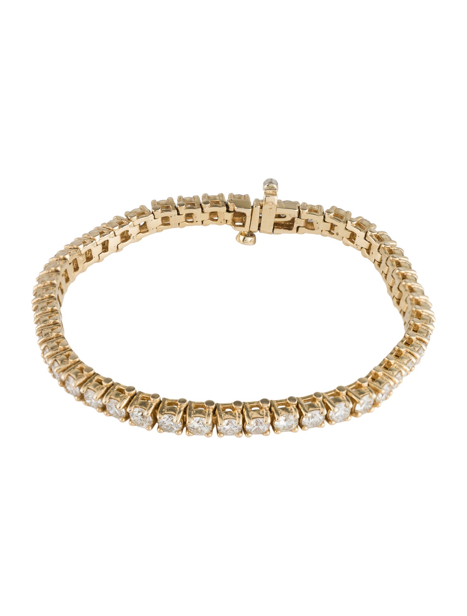Bracelet 14K 6.0ctw Diamond Tennis