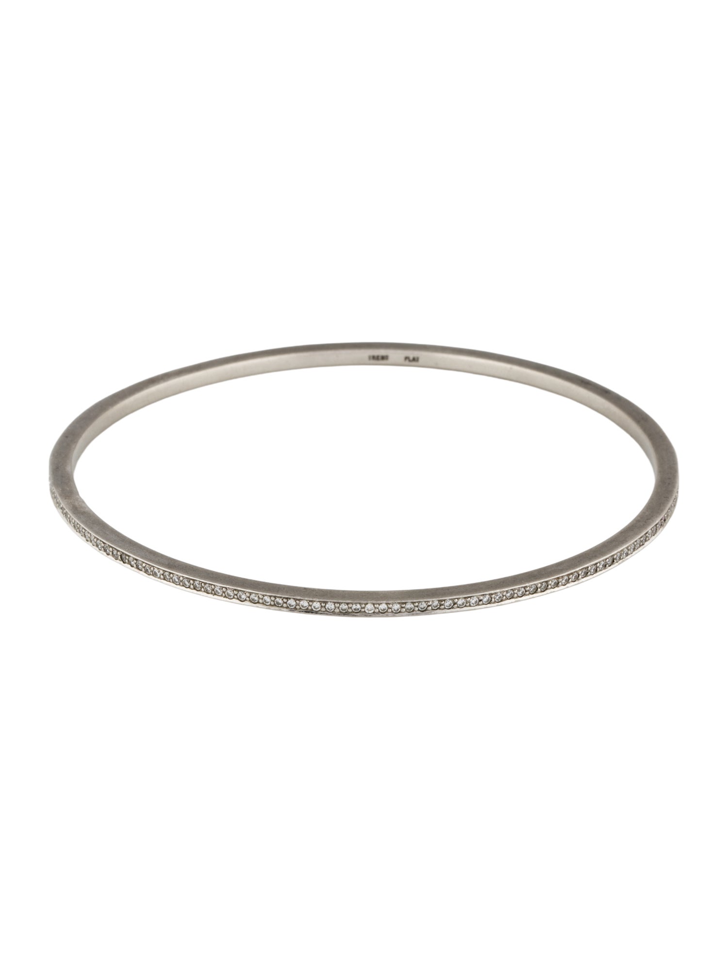 Bracelet Platinum Diamond Bangle