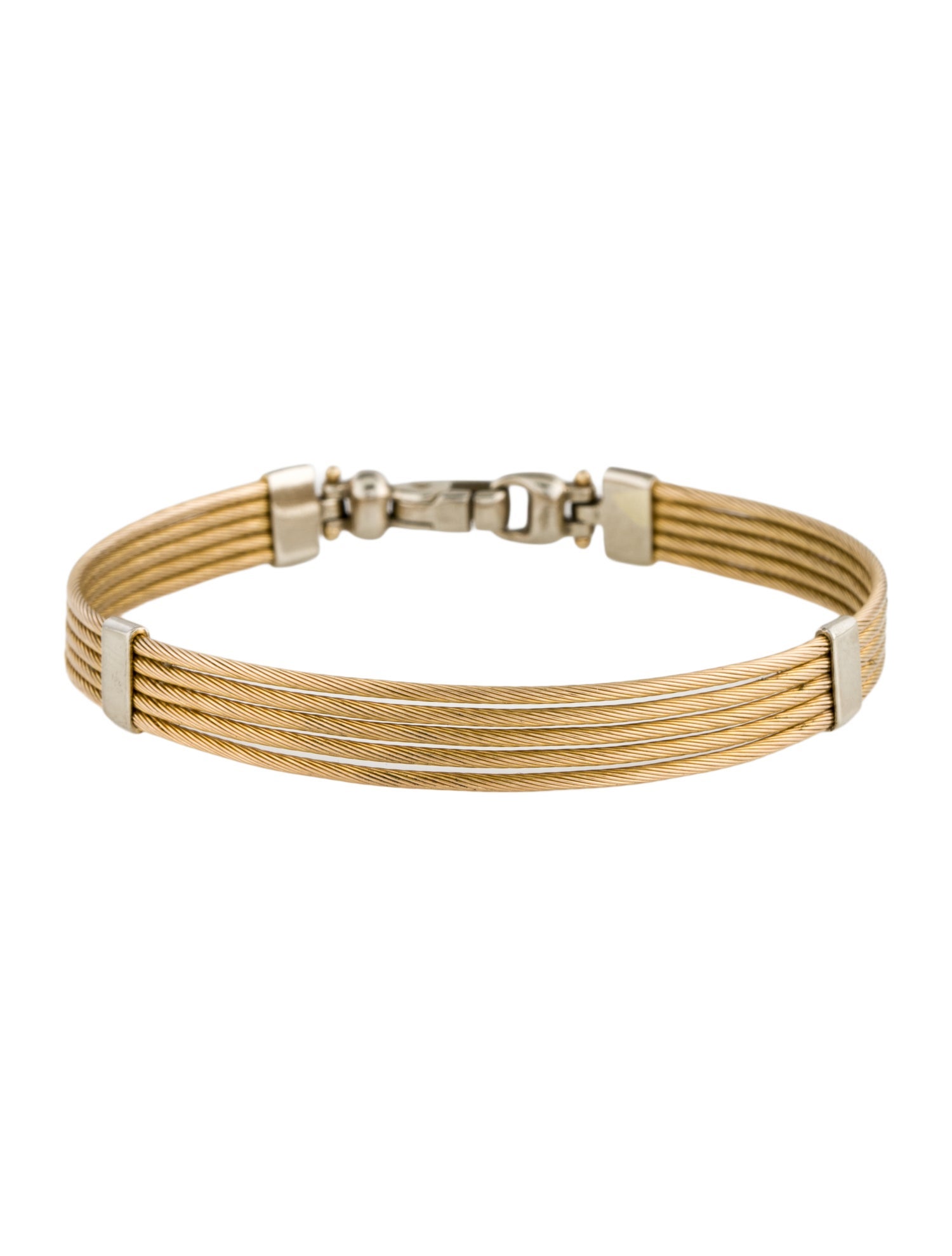 Bracelet 14K Two-Tone Cable