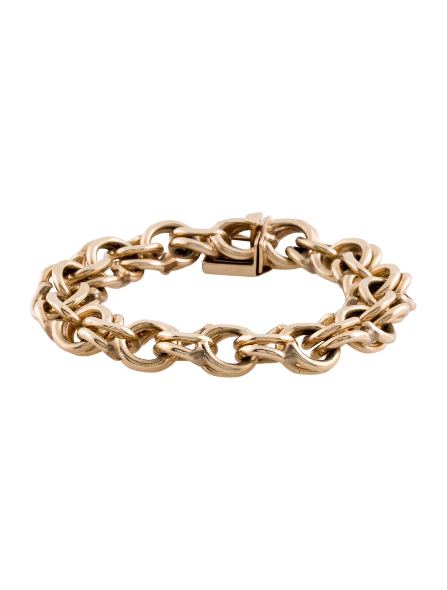 Bracelet 14K infinity Chain Link