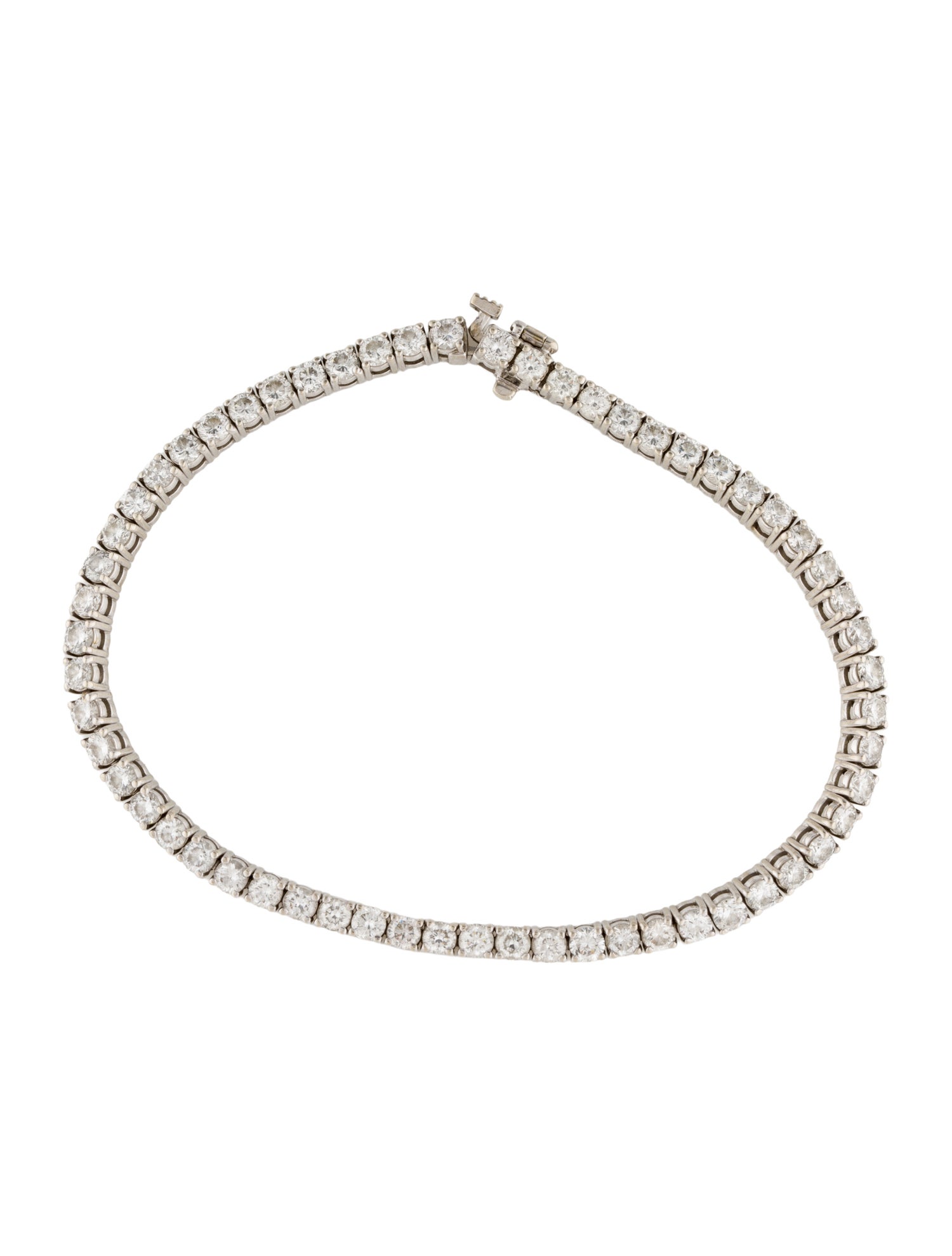 Bracelet 14K 4.72ctw Diamond Tennis Link