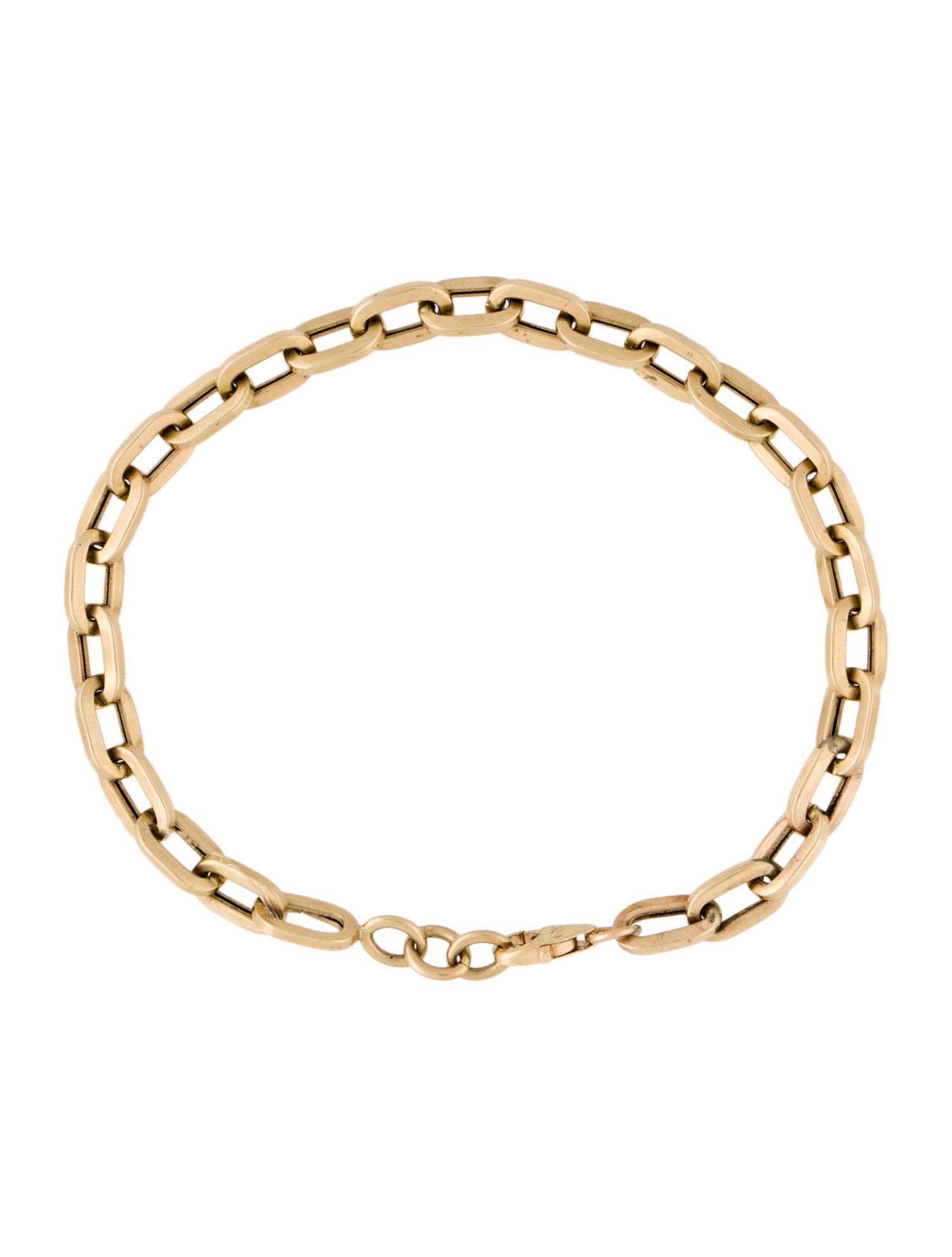 Bracelet 14K Paperclip Link
