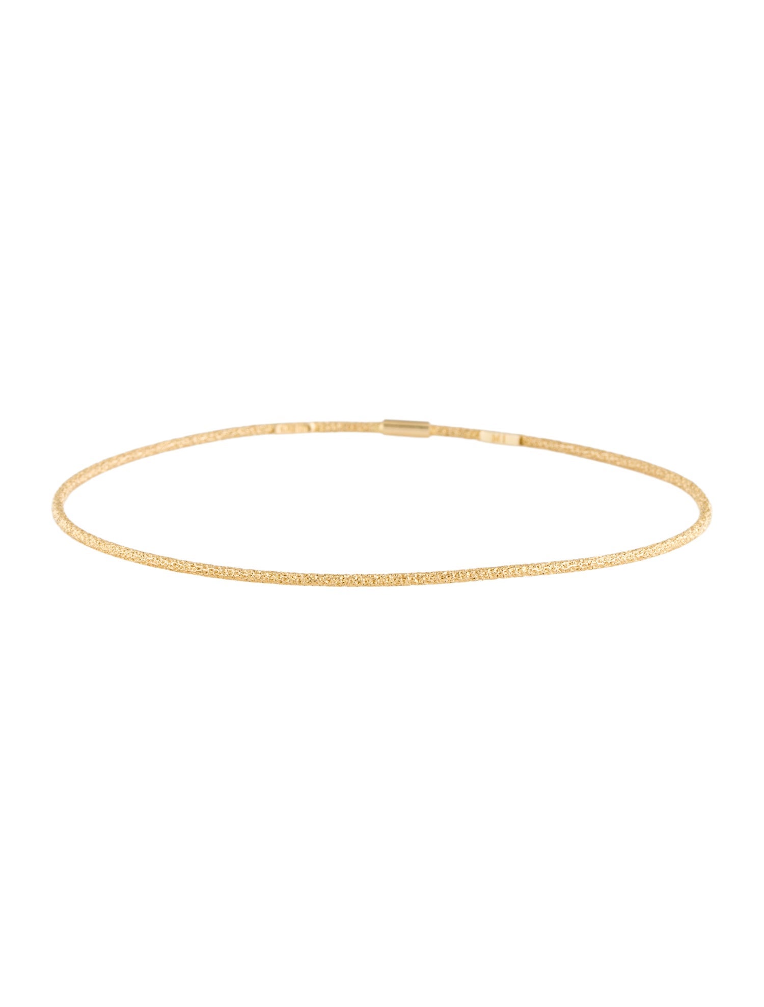 Bracelet 14K Textured Bangle Bracelet
