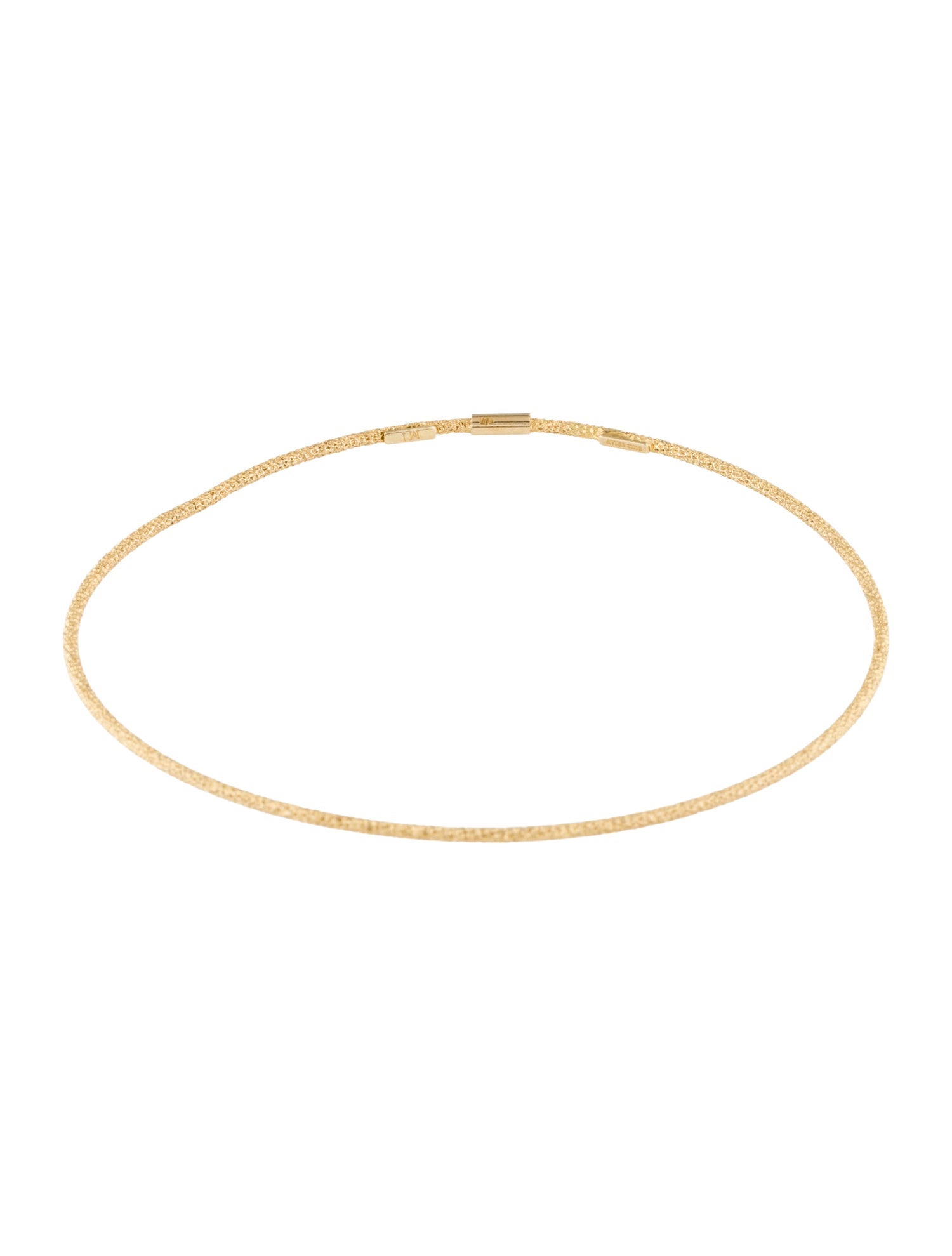 Bracelet 14K Textured Bangle