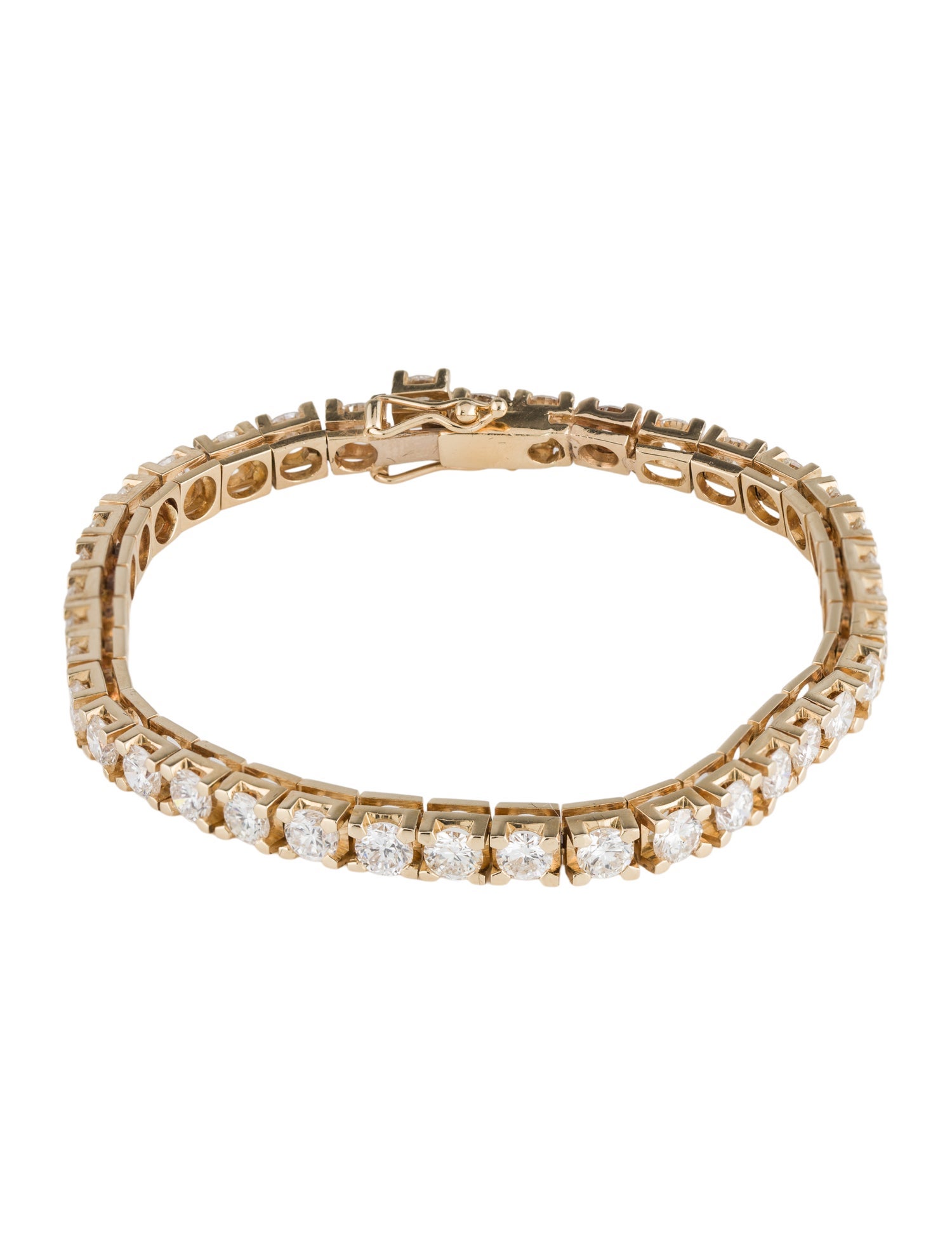 Bracelet 14K 7.87ctw Diamond Tennis Bracelet