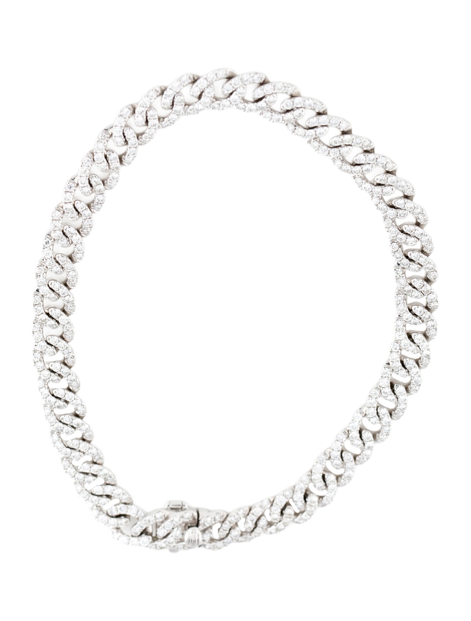 Bracelet 18K 3.70ctw Diamond Link Bracelet