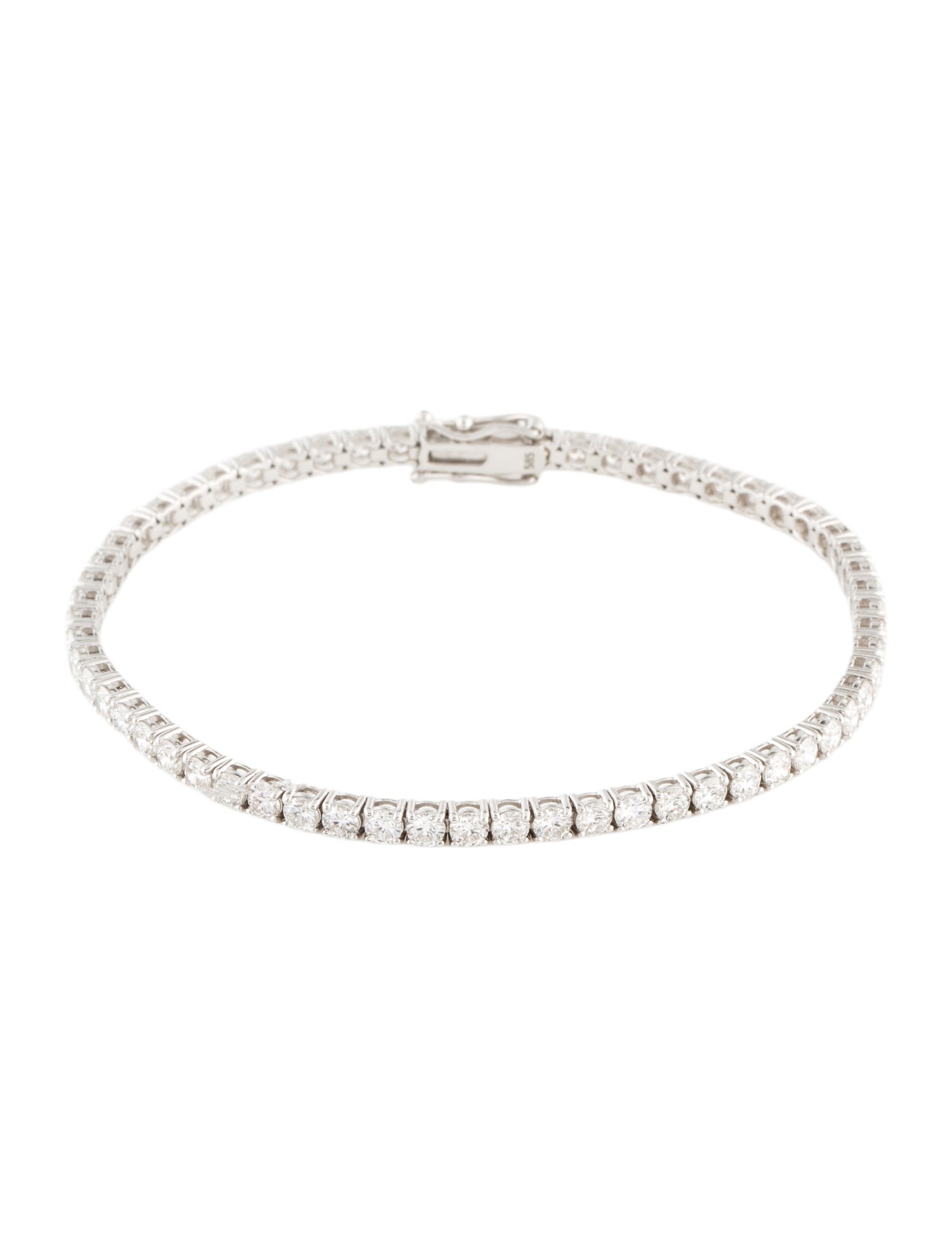 Bracelet 14K 4.20ctw Lab-Grown Diamond Tennis