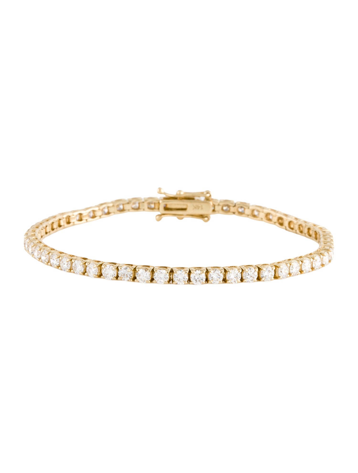 Bracelet 14K 3.71ctw Lab-Grown Diamond Tennis