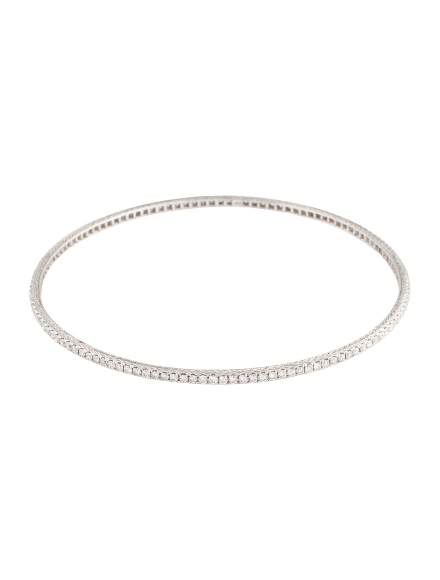 Bracelet 18K 1.72ctw Diamond Bangle