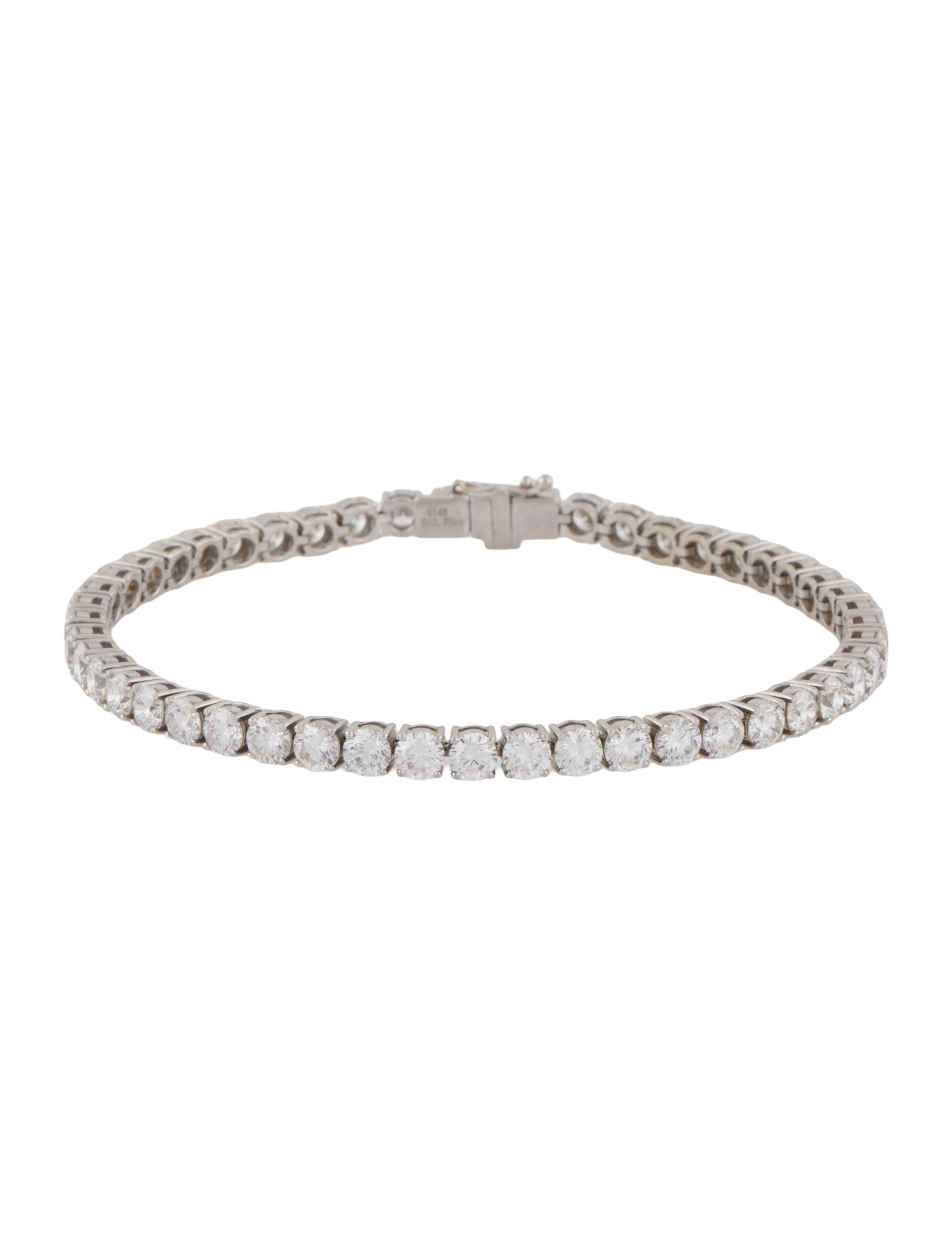 Bracelet 14K 10.29ctw Lab-Grown Diamond Tennis